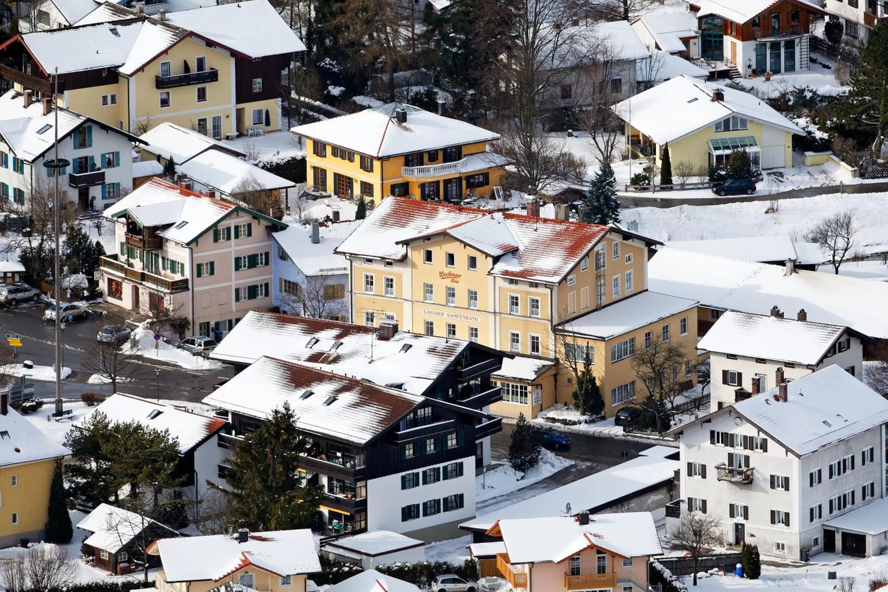 Bird's eye view in Gasthof Kampenwand Aschau