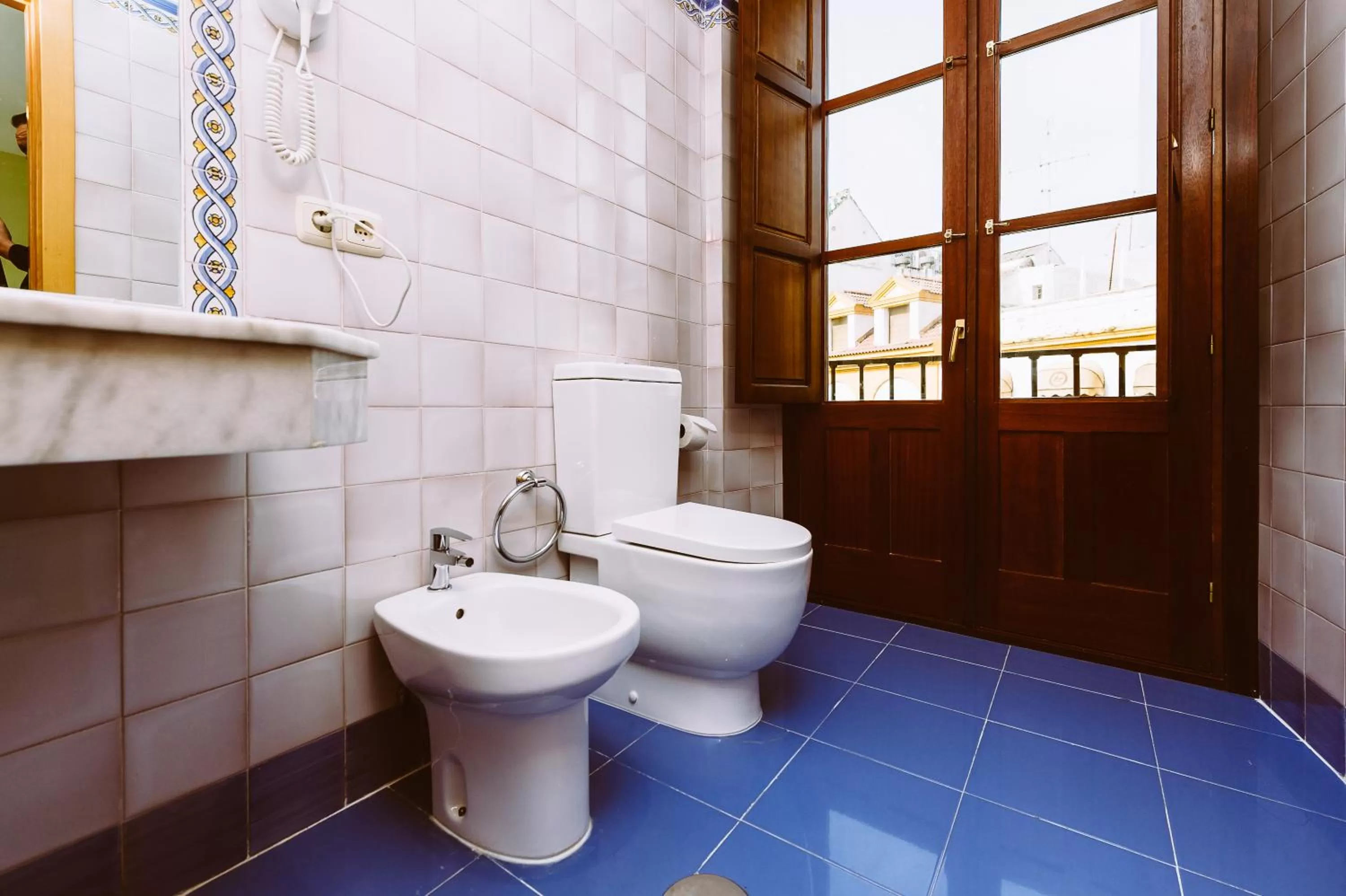 Bathroom in Basic Hotel Doña Manuela