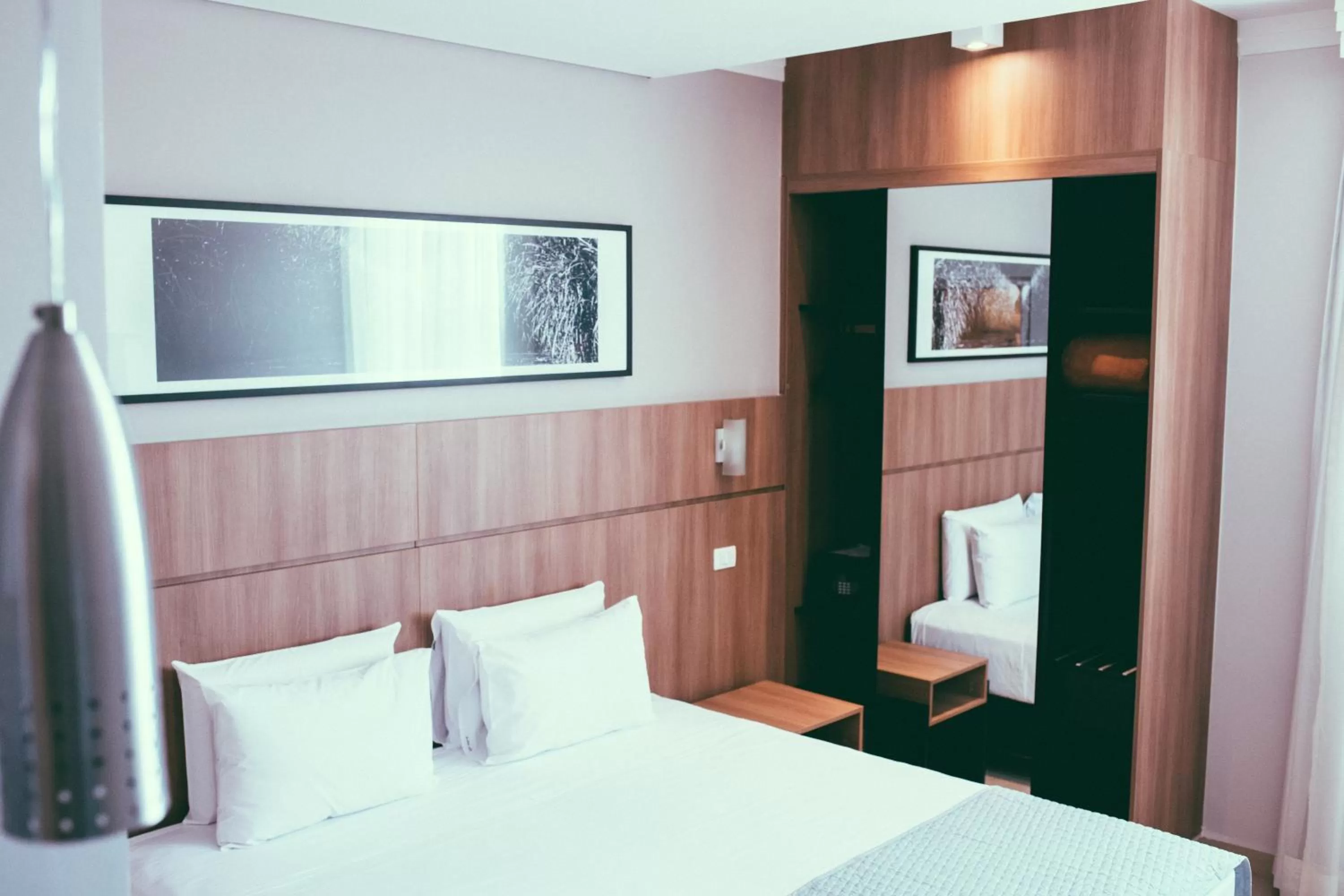 Bed in Occitano Apart Hotel