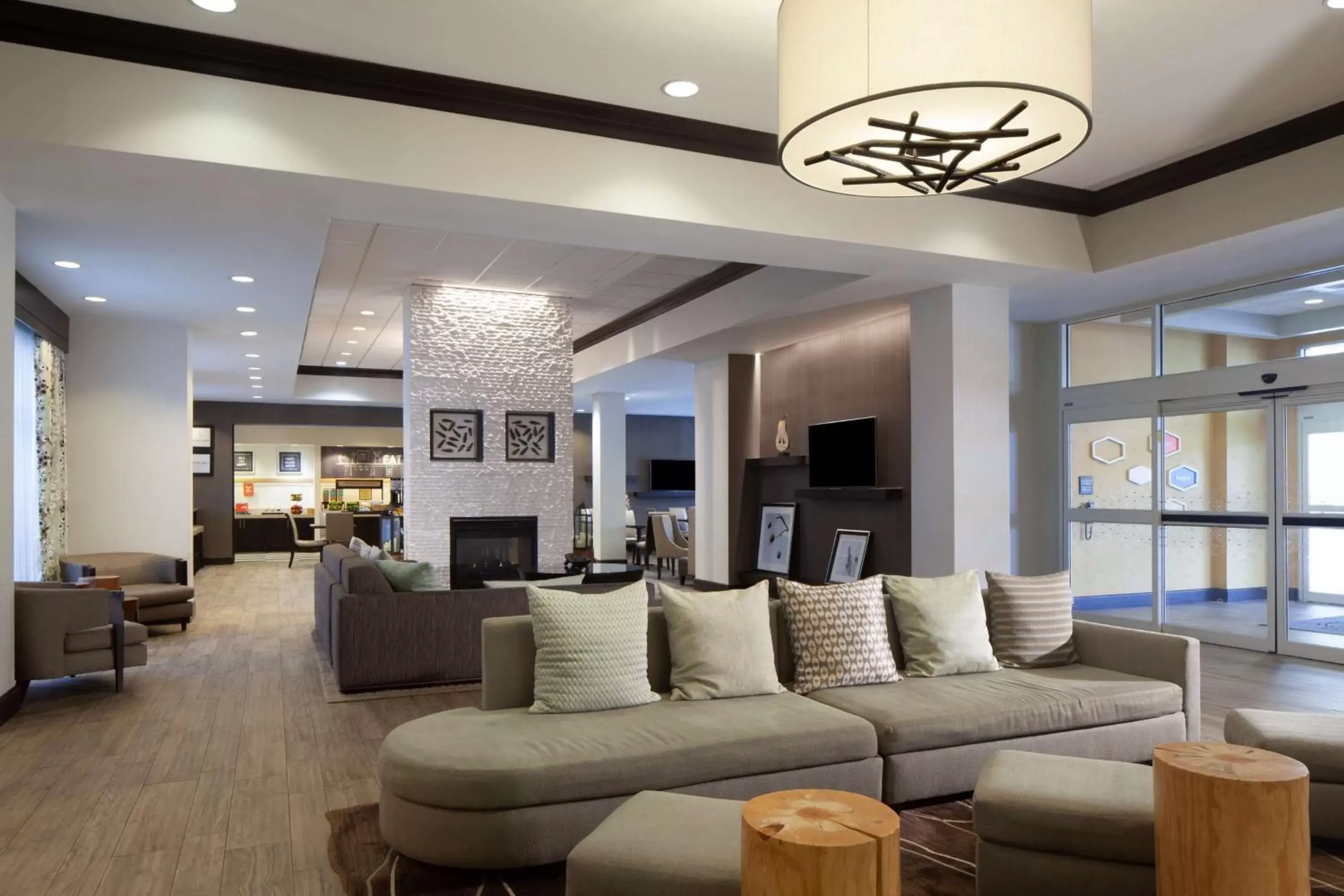 Lobby or reception in Hampton Inn Parsippany Lobby or reception in Hampton Inn Parsippany