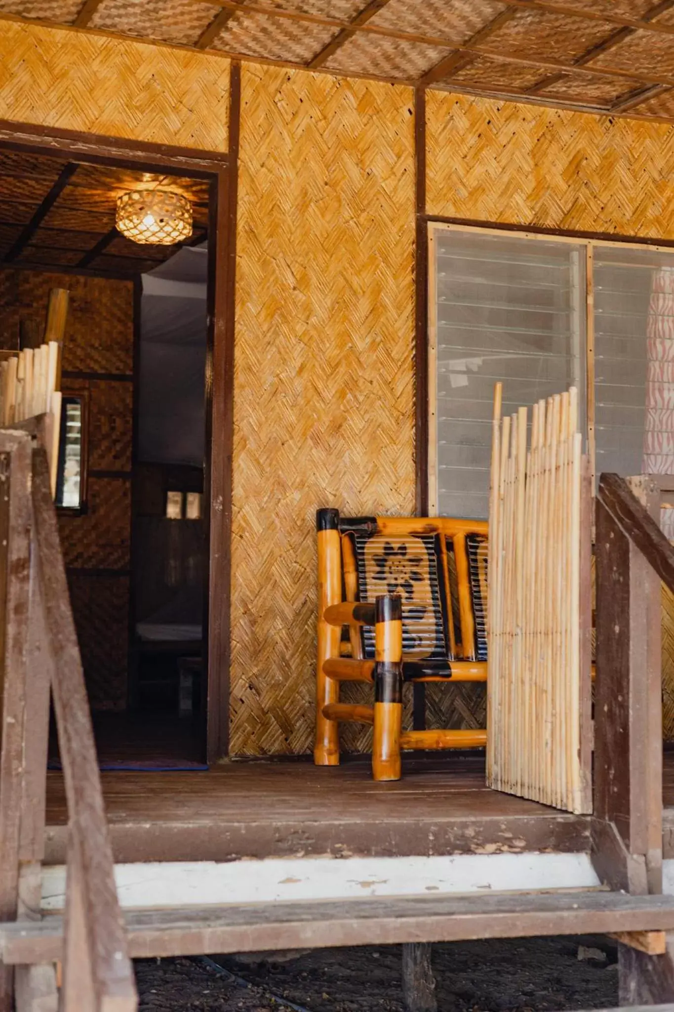 Seating area in Amami Beach Resort