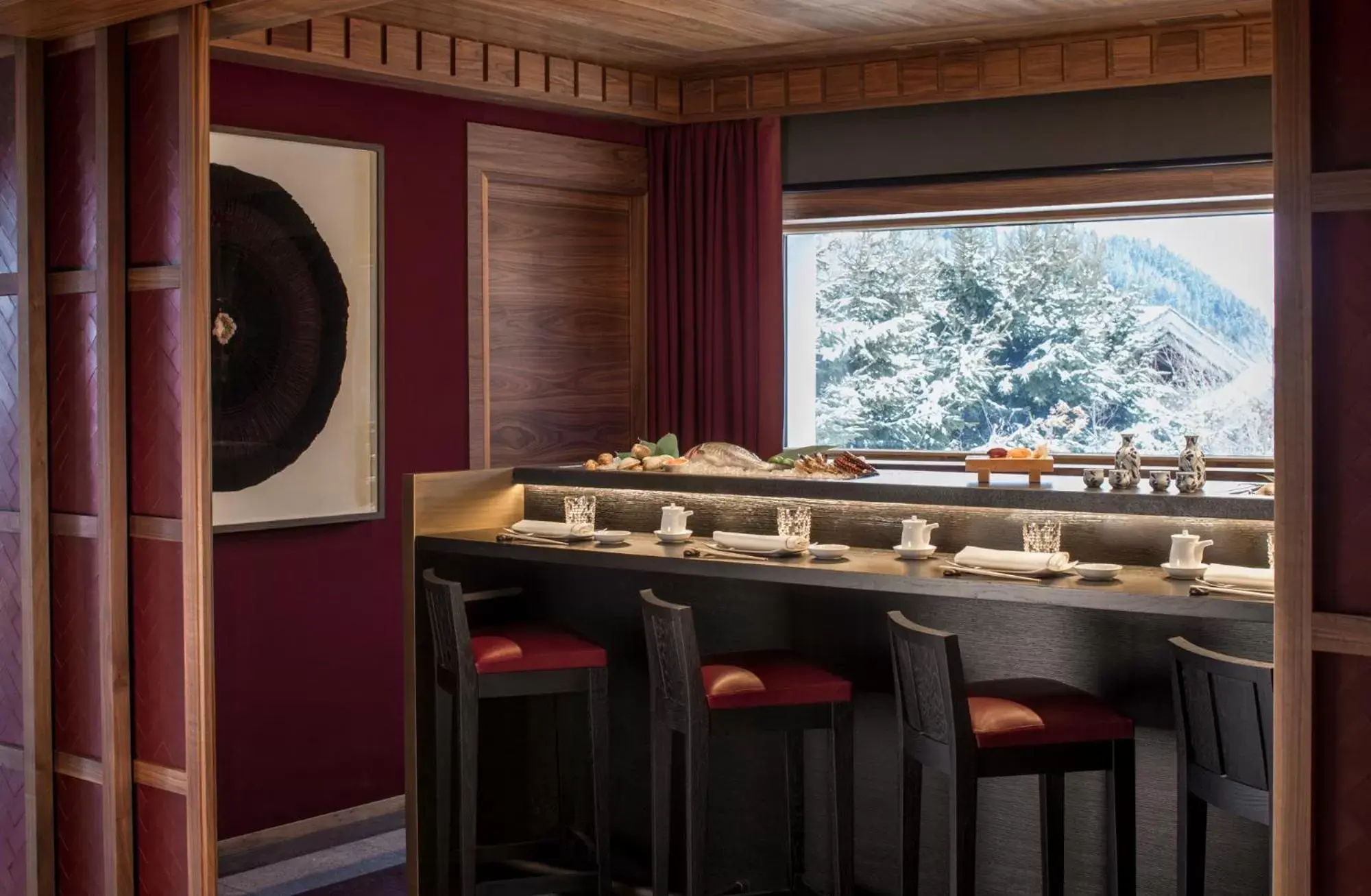 Restaurant/places to eat in Four Seasons Hotel Megeve