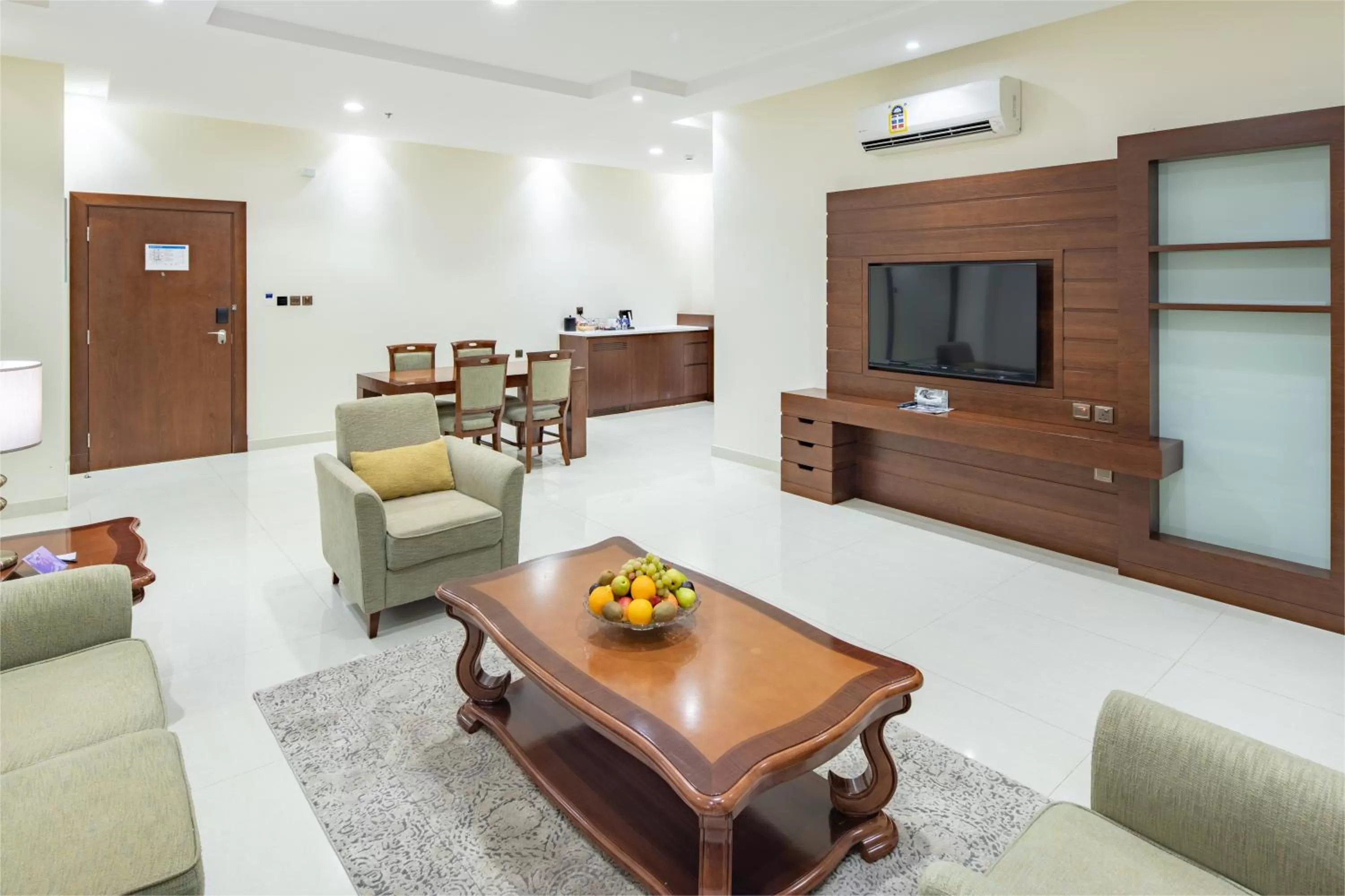 Seating area in Radisson Blu Hotel, Buraidah