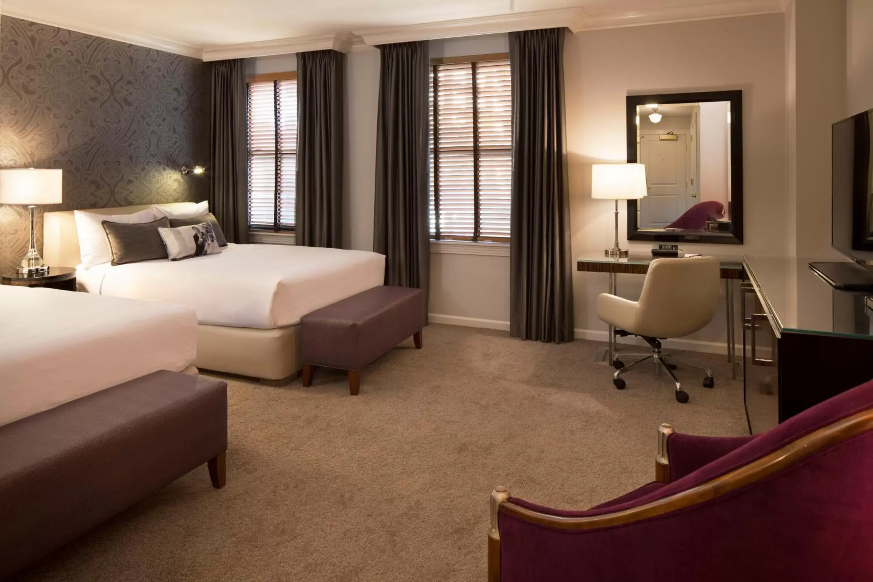 Queen Room with Two Queen Beds in Hotel De Anza, a Destination by Hyatt Hotel