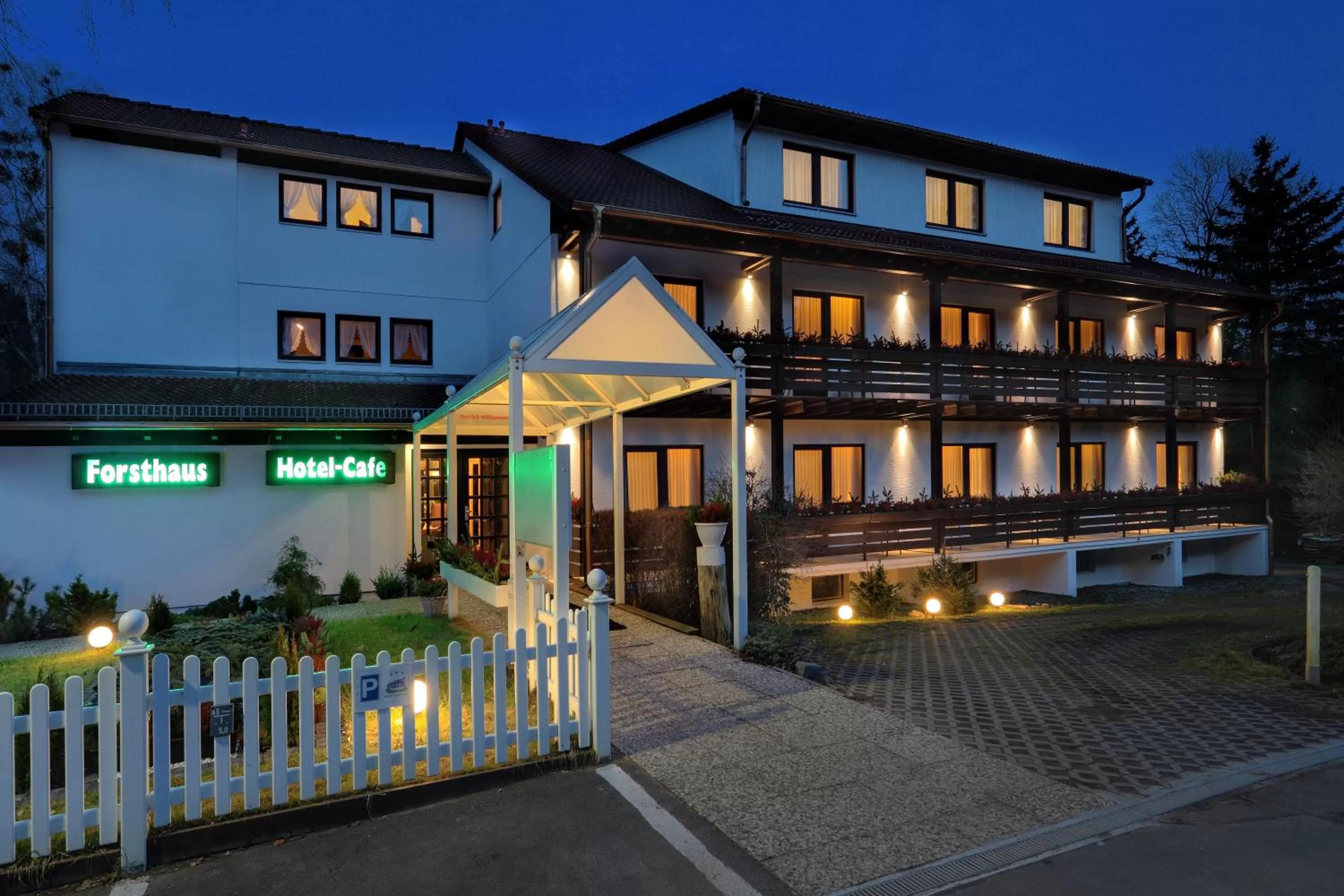 Facade/entrance in Hotel Forsthaus