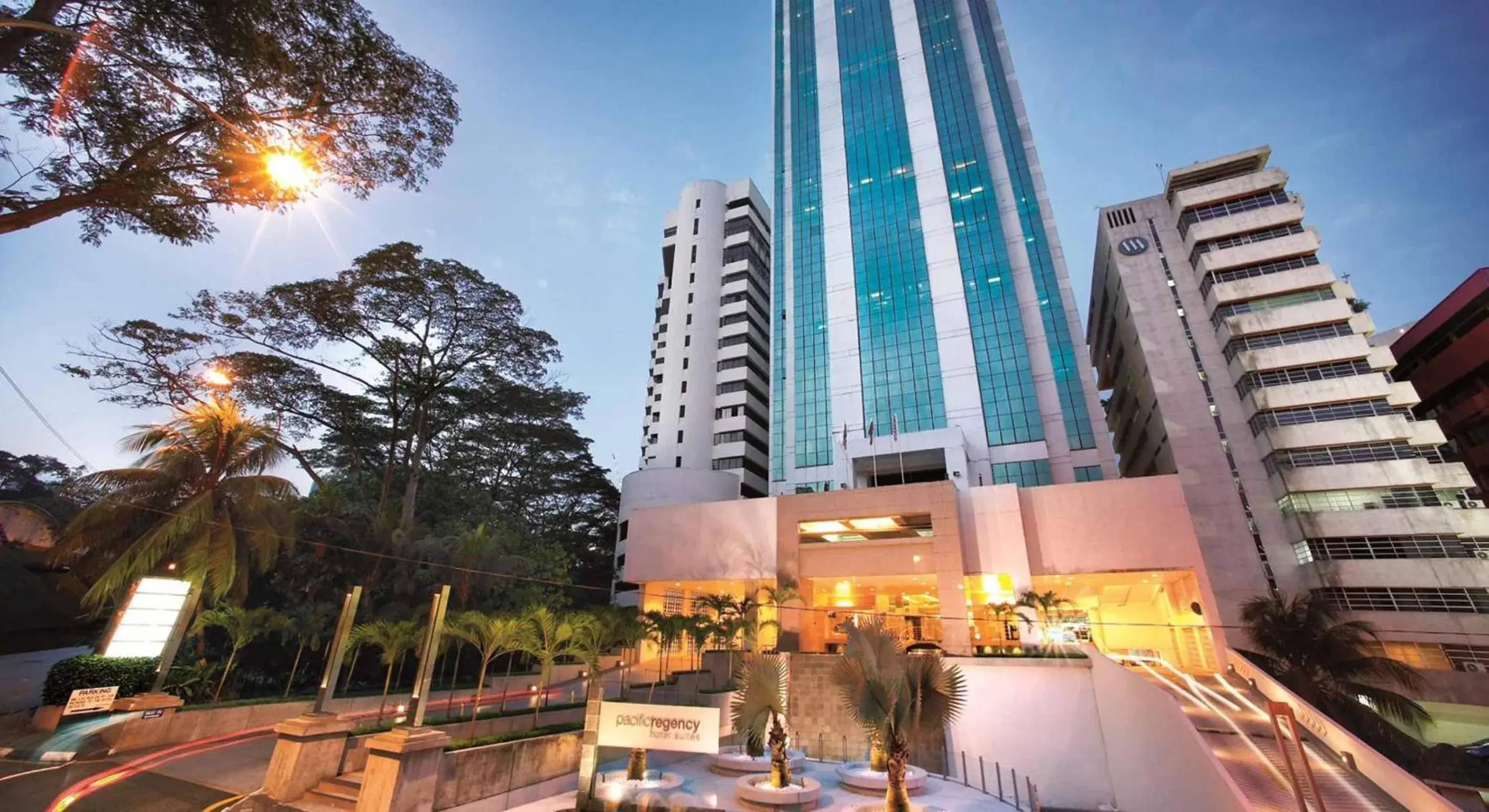 Facade/entrance, Property Building in Pacific Regency Hotel Suites