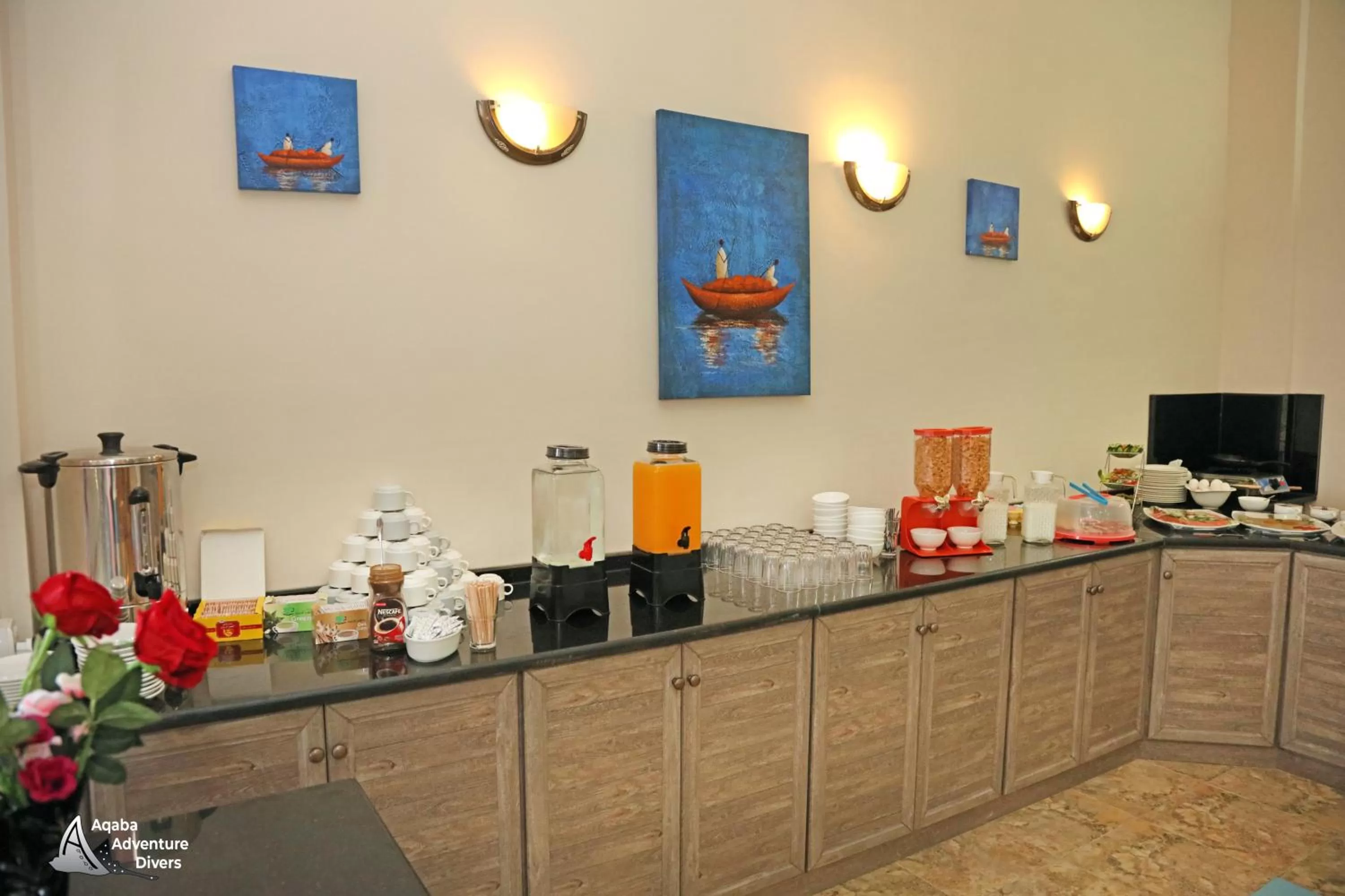 Coffee/tea facilities in Aqaba Adventure Divers Resort & Dive Center