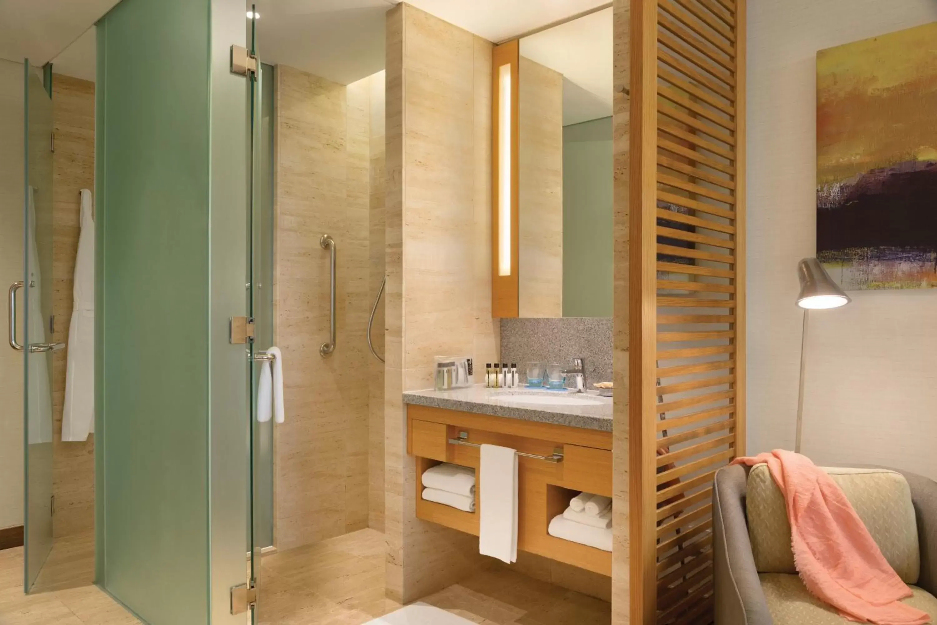 Bathroom in JEN Singapore Orchardgateway by Shangri-La