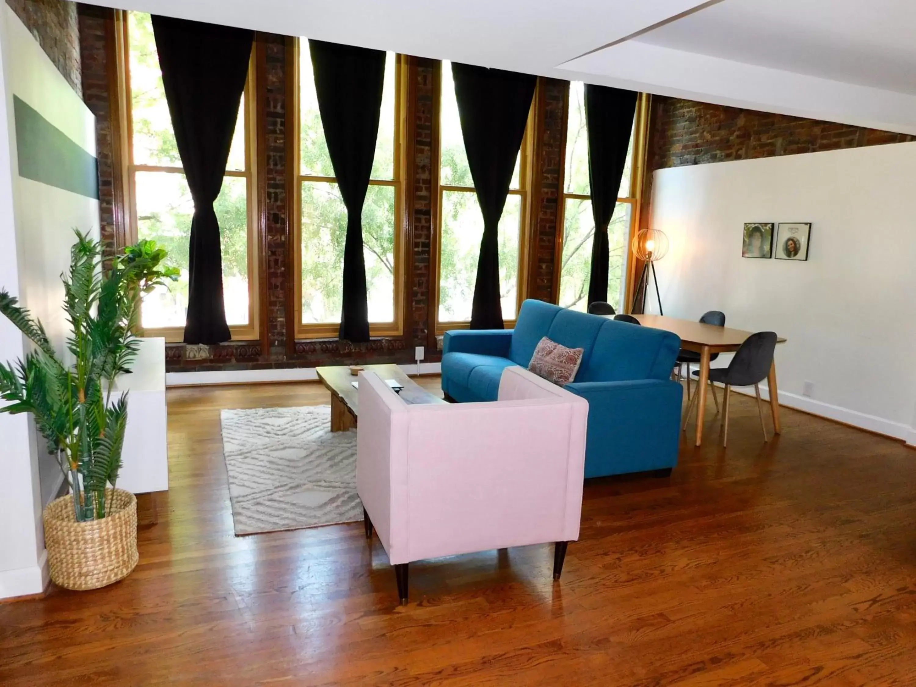 Seating Area in The Lofts at 107