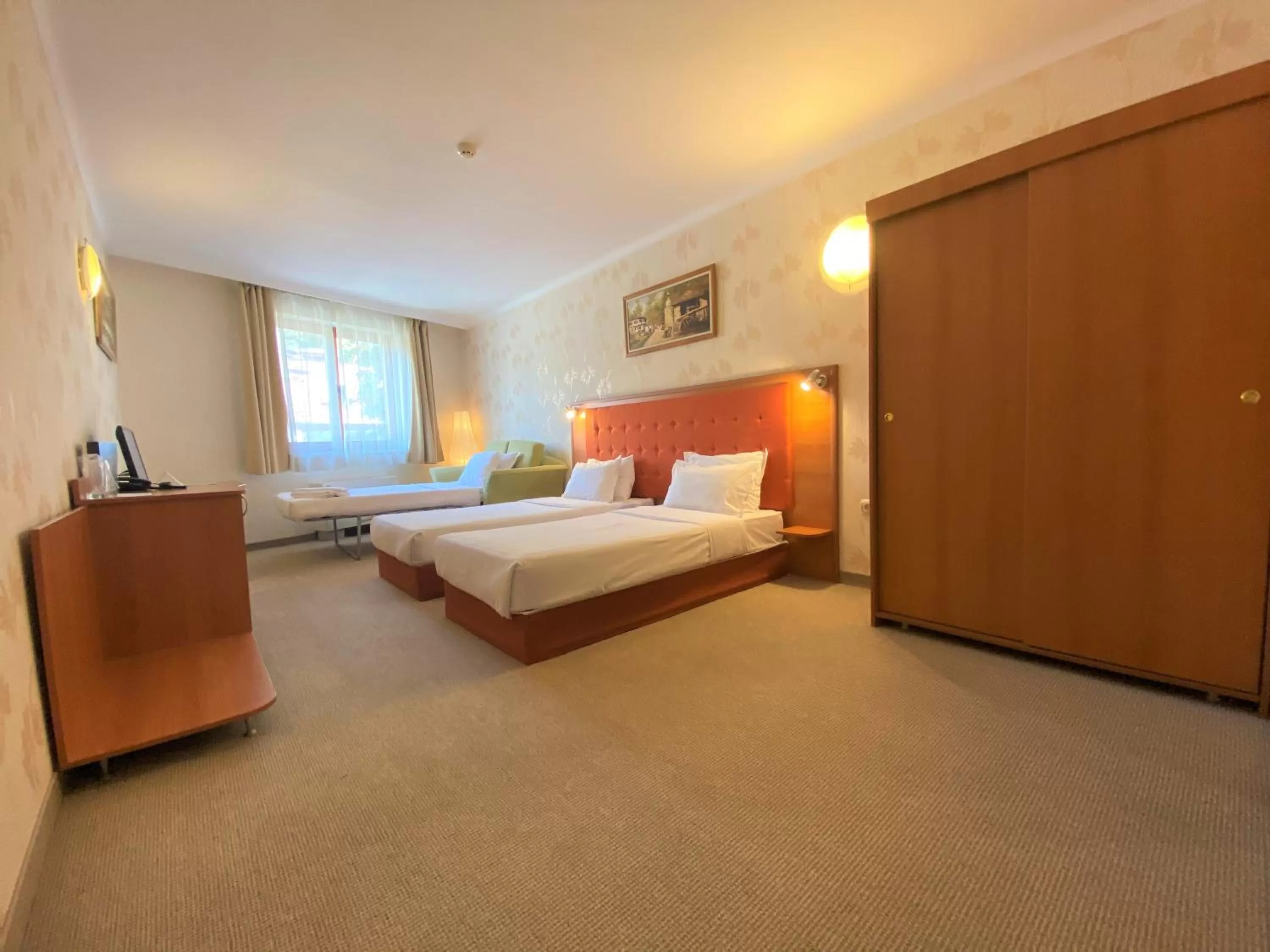 Photo of the whole room, Bed in Light Hotel