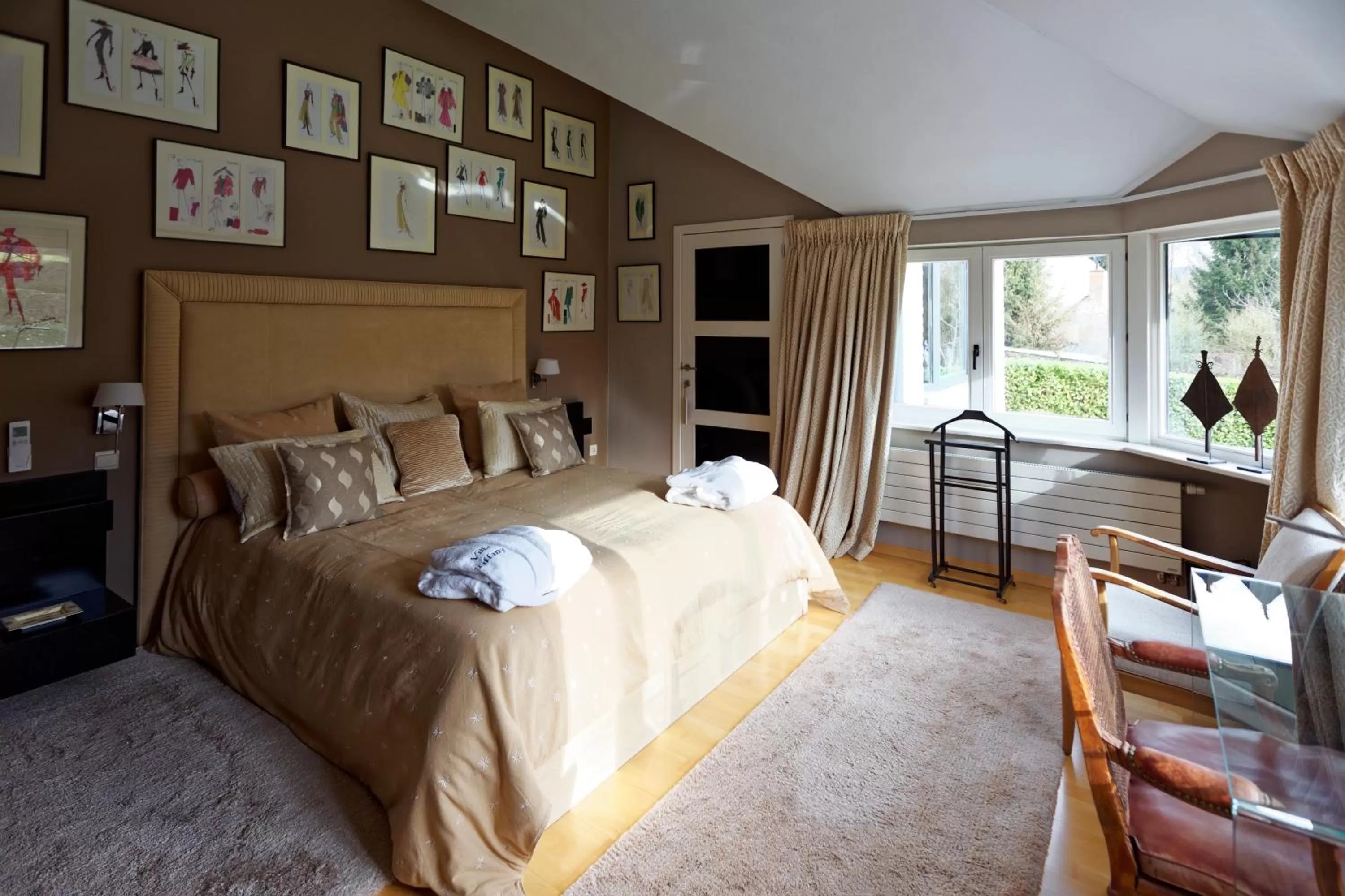 Bed in Villa Tiffany