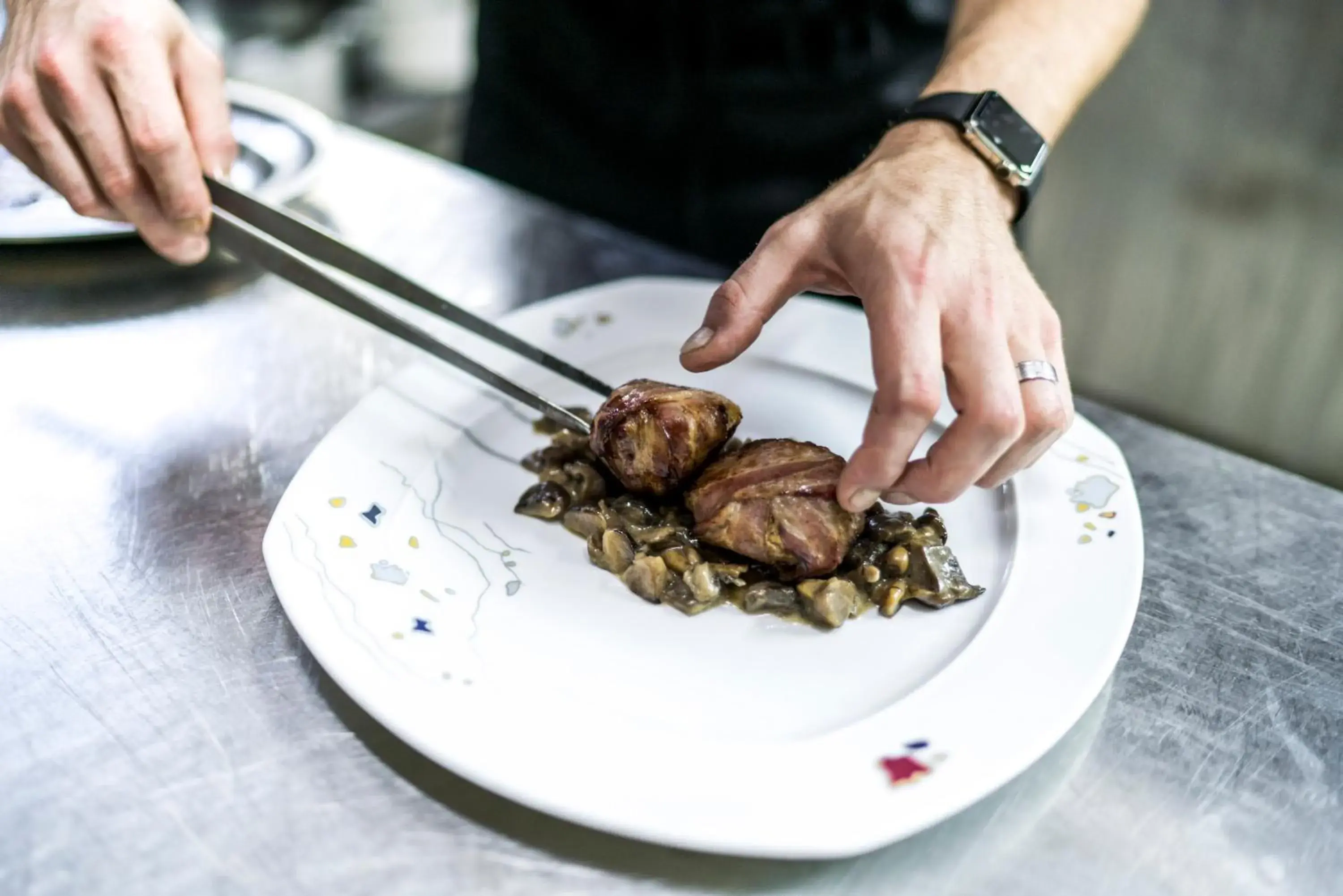 Food close-up in Hotel Dogana