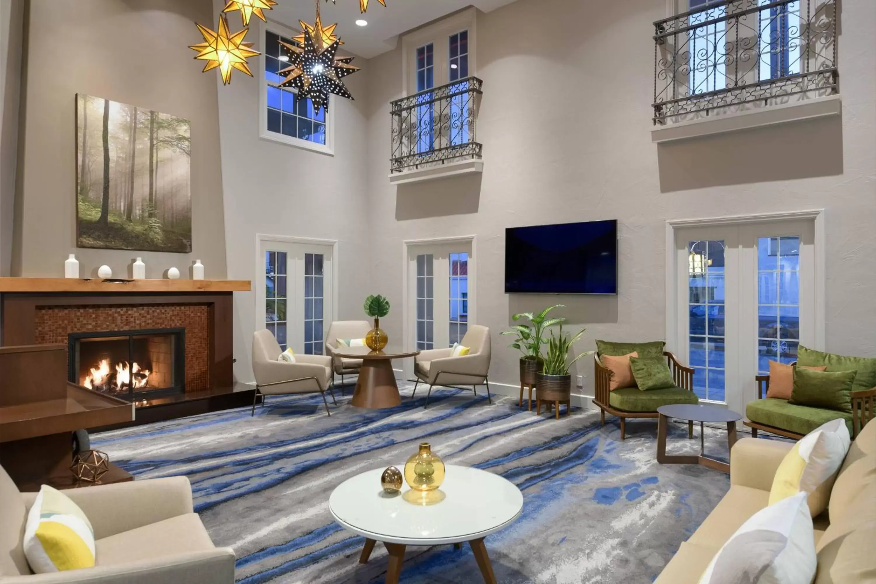 Lobby or reception, Seating Area in Fairfield Inn & Suites San Diego Old Town