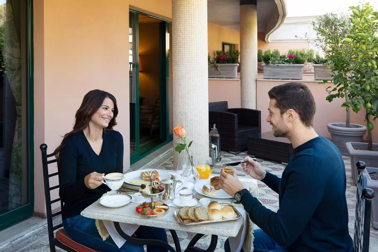 Breakfast in River Chateau Hotel