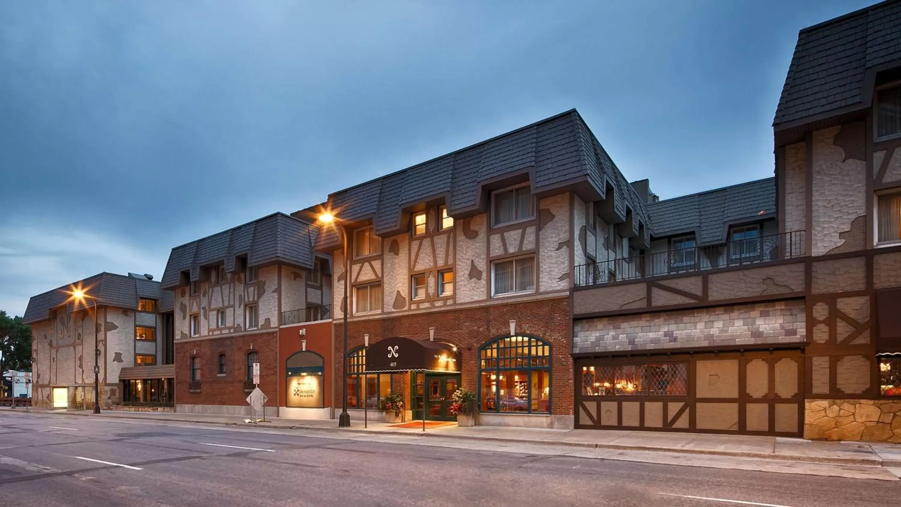 Property building in Best Western Plus The Normandy Inn & Suites