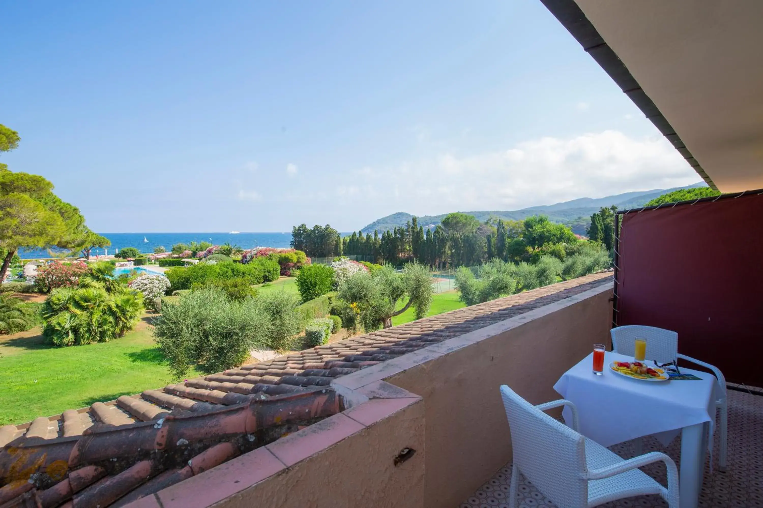 Balcony/Terrace in Hotel Fabricia