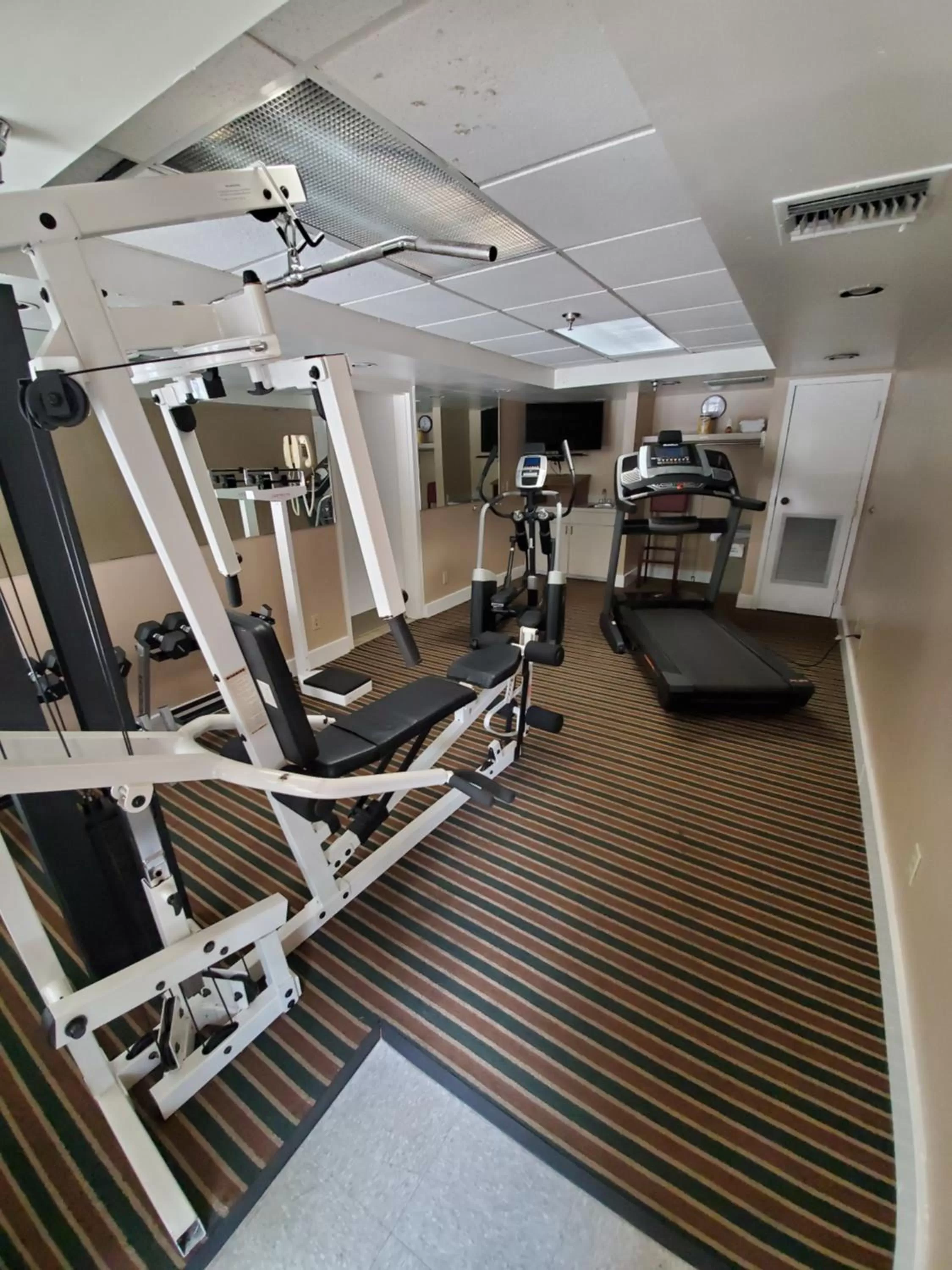 Fitness centre/facilities in Ramada by Wyndham Temple Terrace/Tampa North