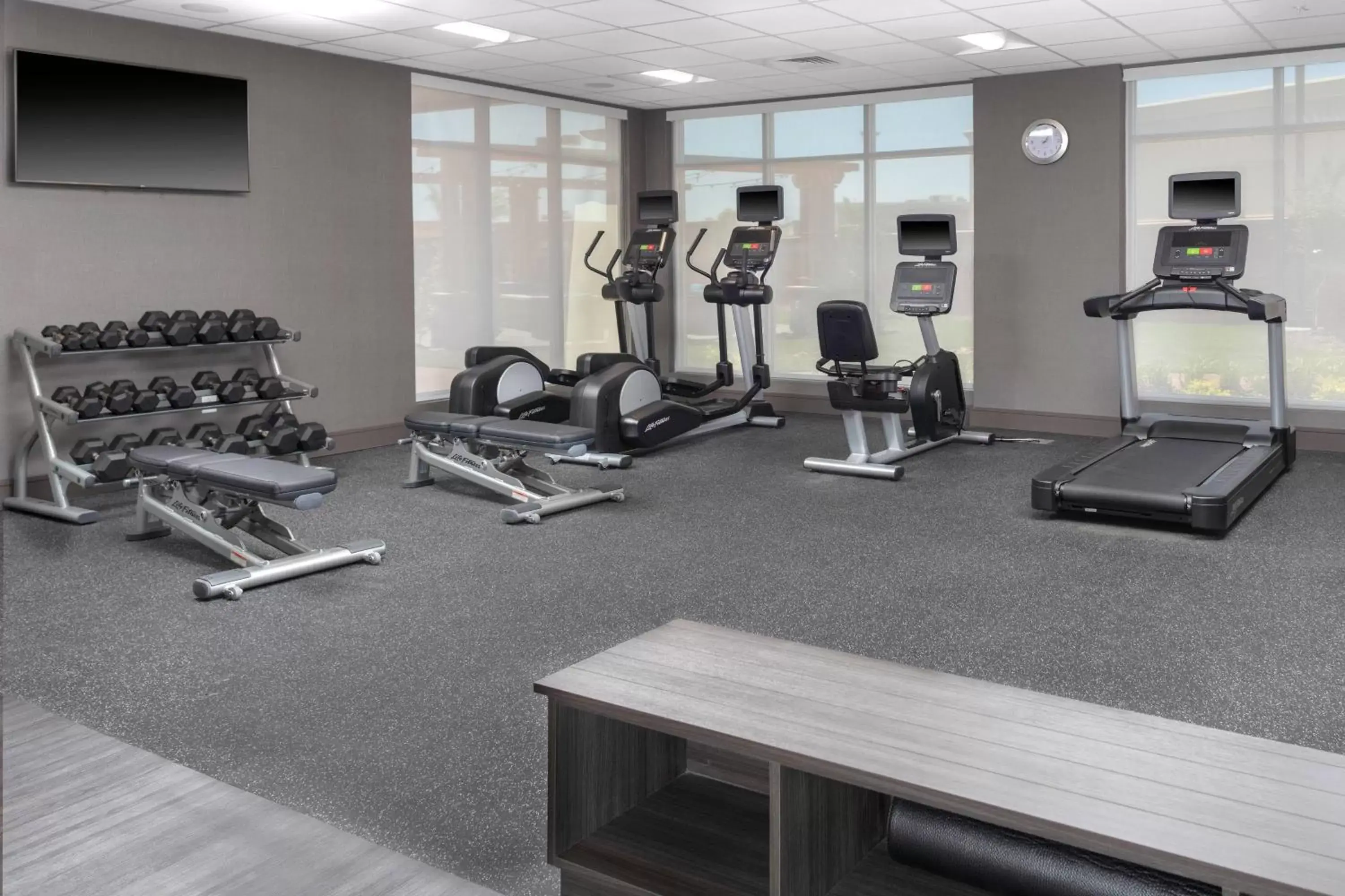 Fitness centre/facilities, Fitness Center/Facilities in Fairfield Inn & Suites Charlotte Pineville