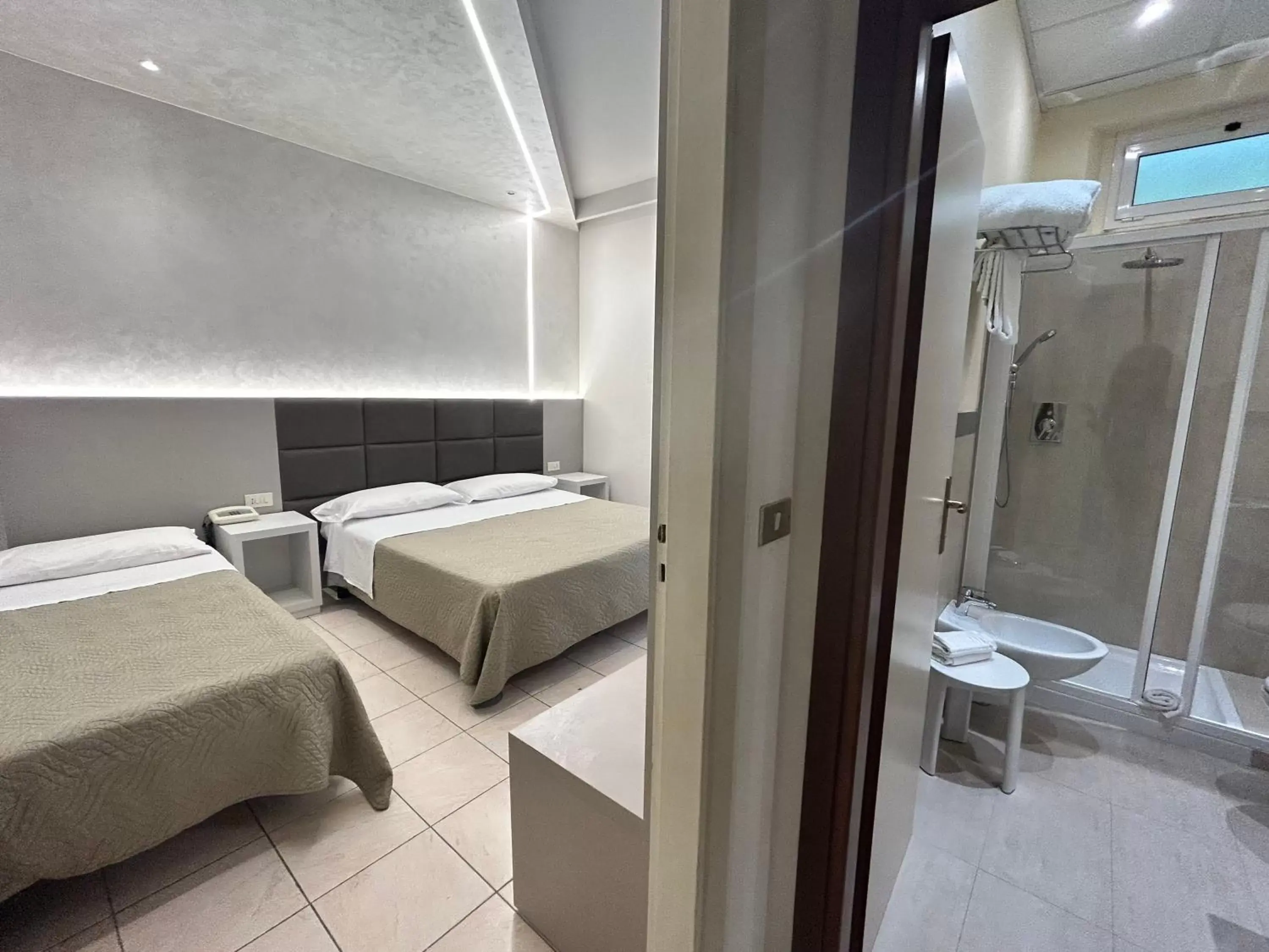 Property building, Bathroom in Hotel Adria