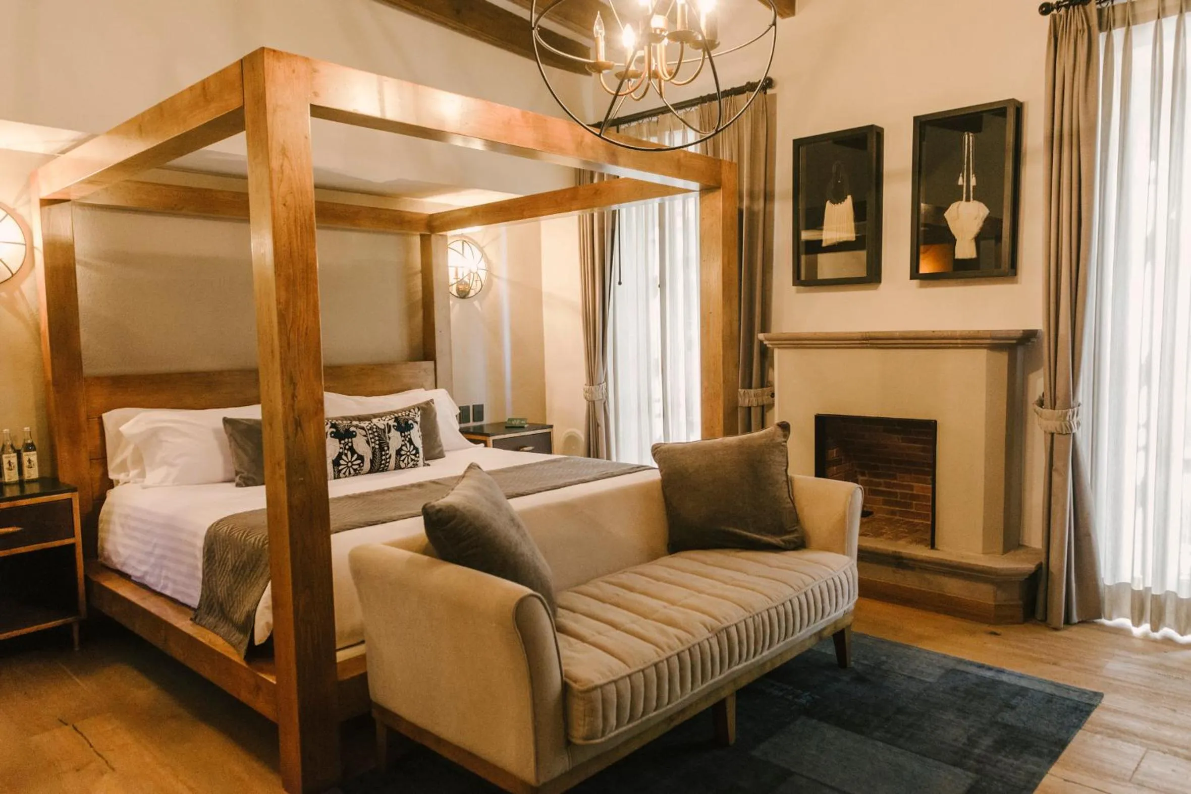 Bed in Hotel Apapacho Boutique