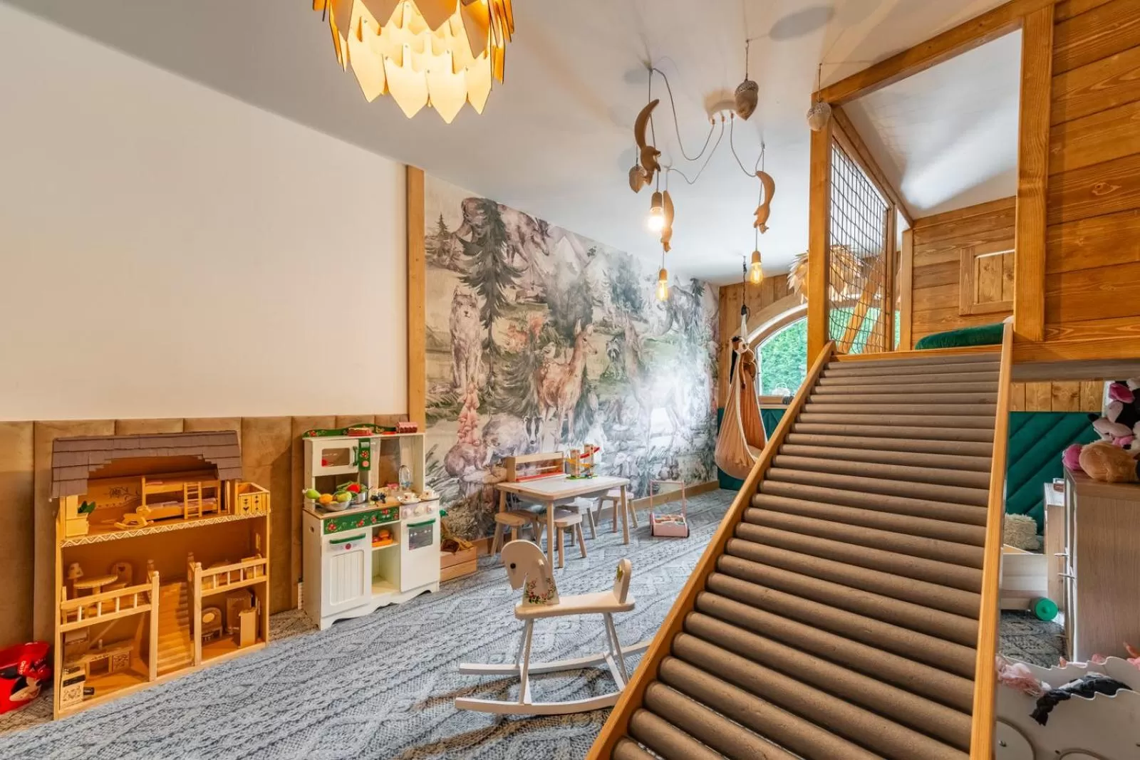 Seating area in Rezydencja Górska Odkryj Zakopane