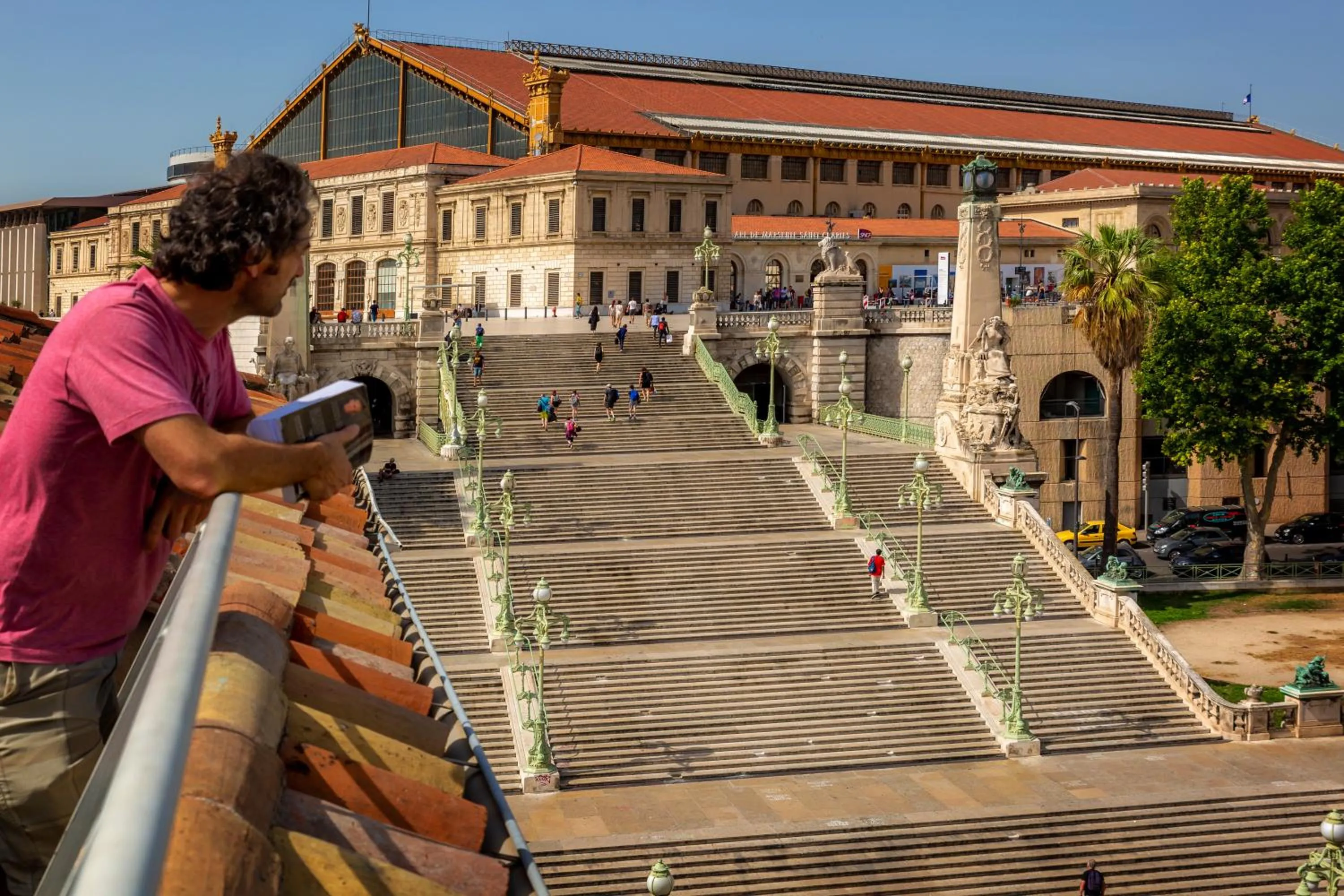 Landmark view in Hotel Terminus Saint-Charles