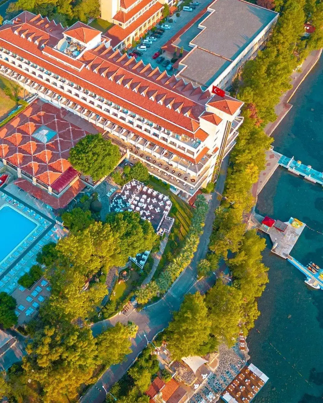 Property building, Bird's-eye View in Labranda Mares Marmaris Hotel
