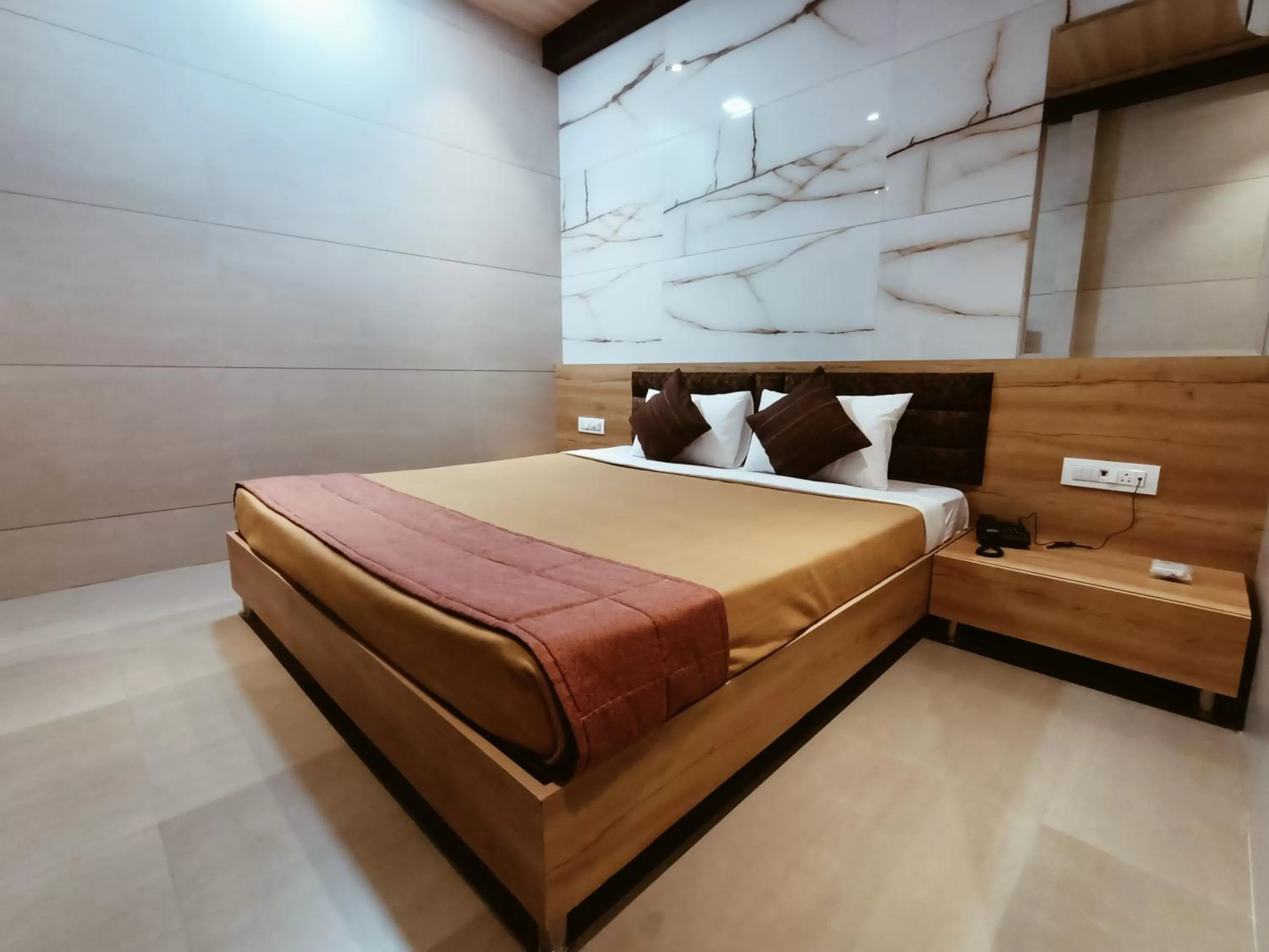 Bed in Hotel Prasad NX