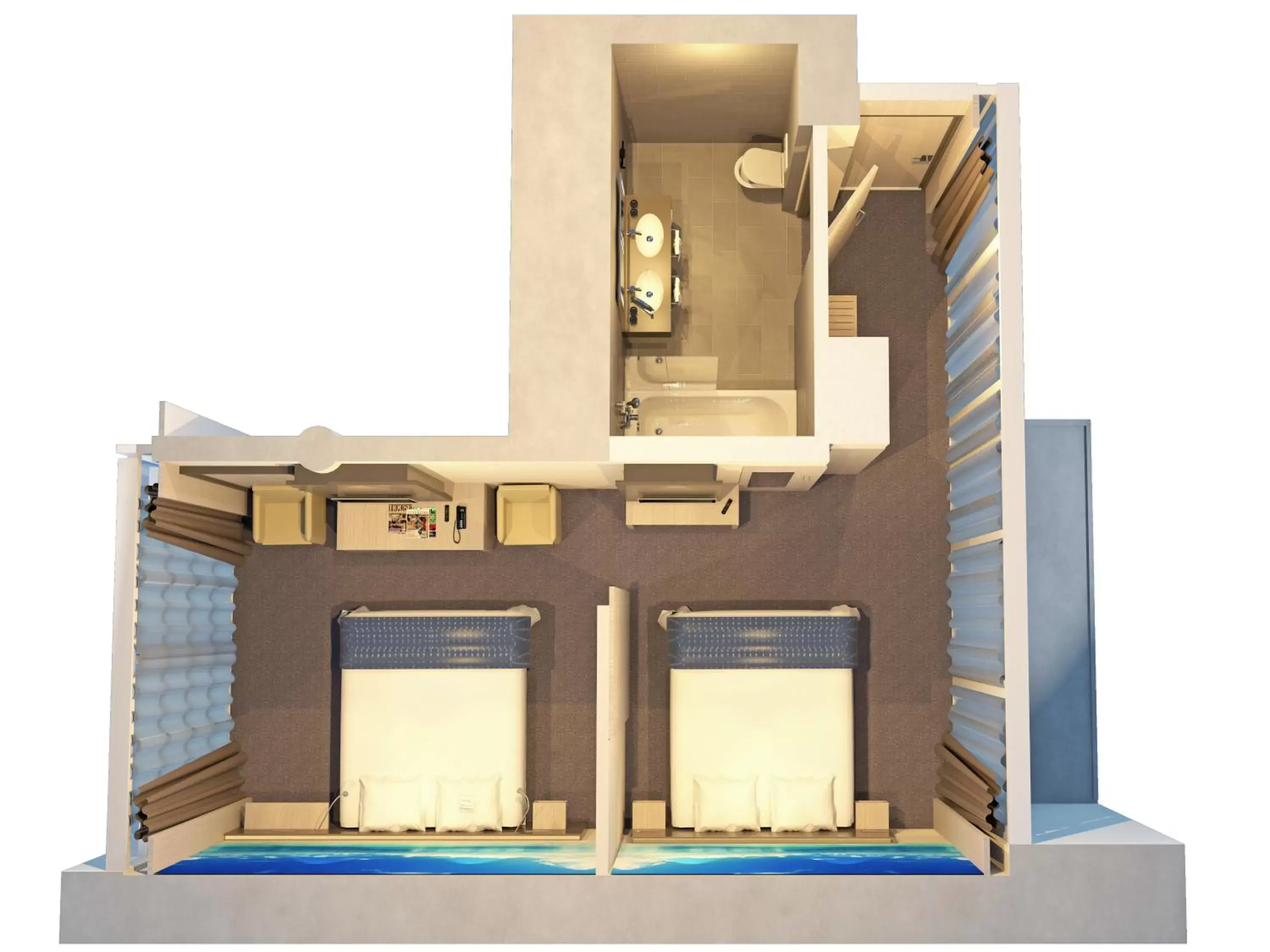 Area and facilities, Floor Plan in Ramada The Hague Scheveningen