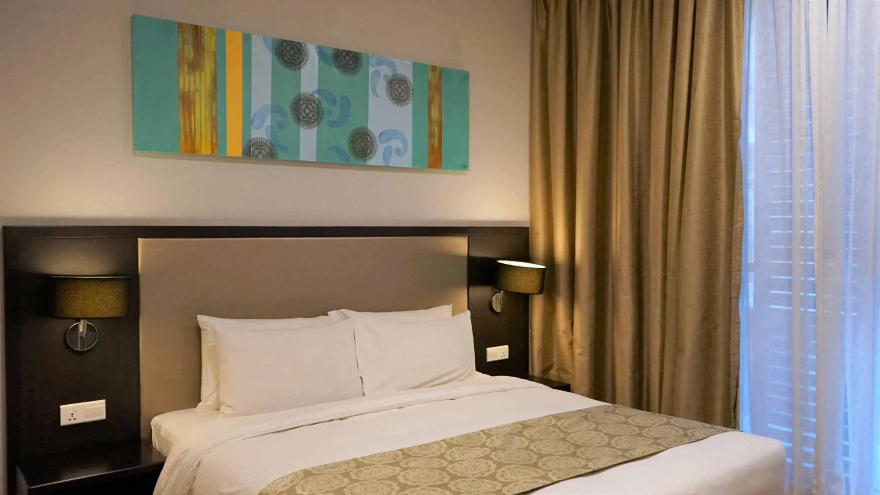 Bed in Trinidad Suites Johor, Trademark Collection by Wyndham