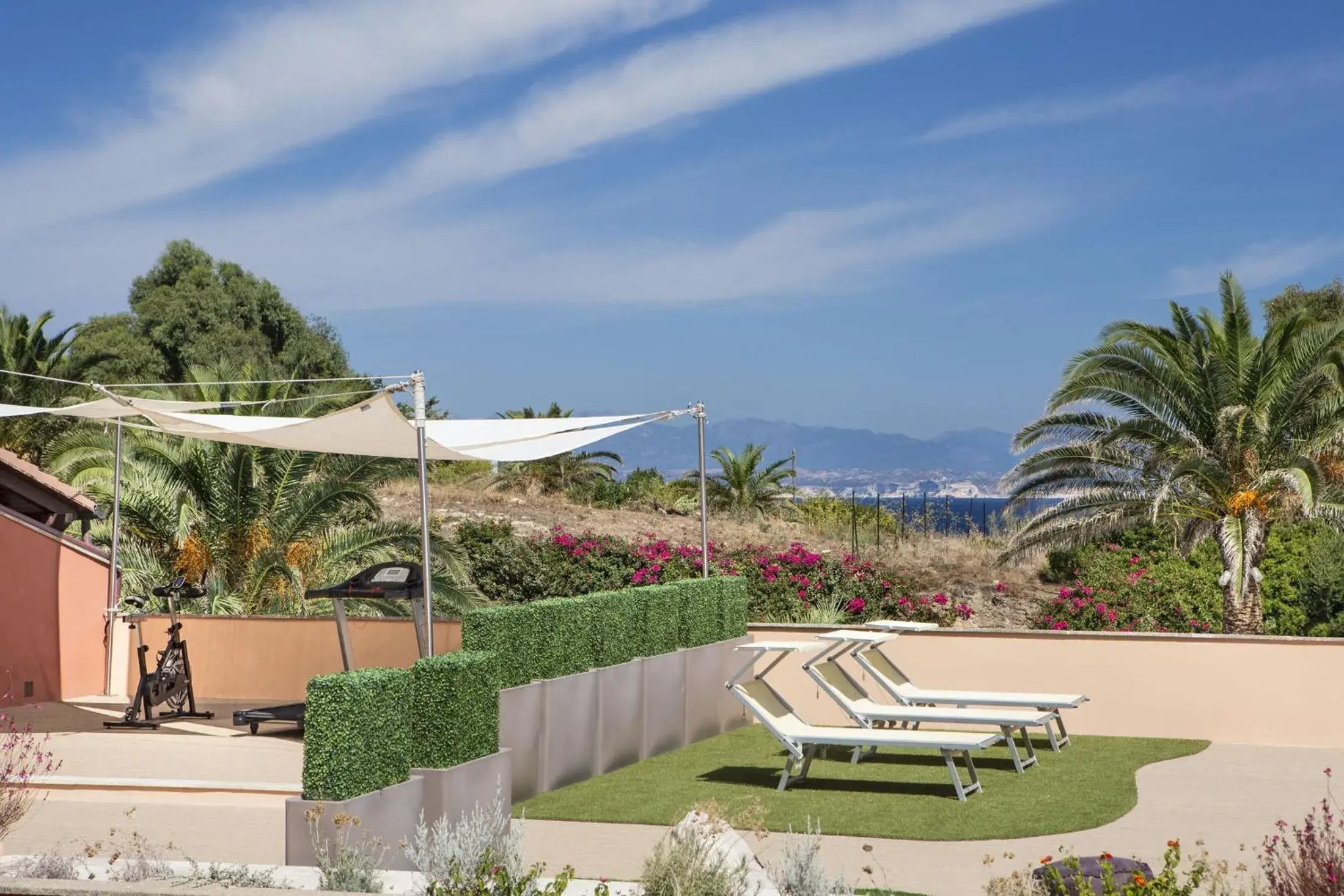 Patio in Hotel Corallaro