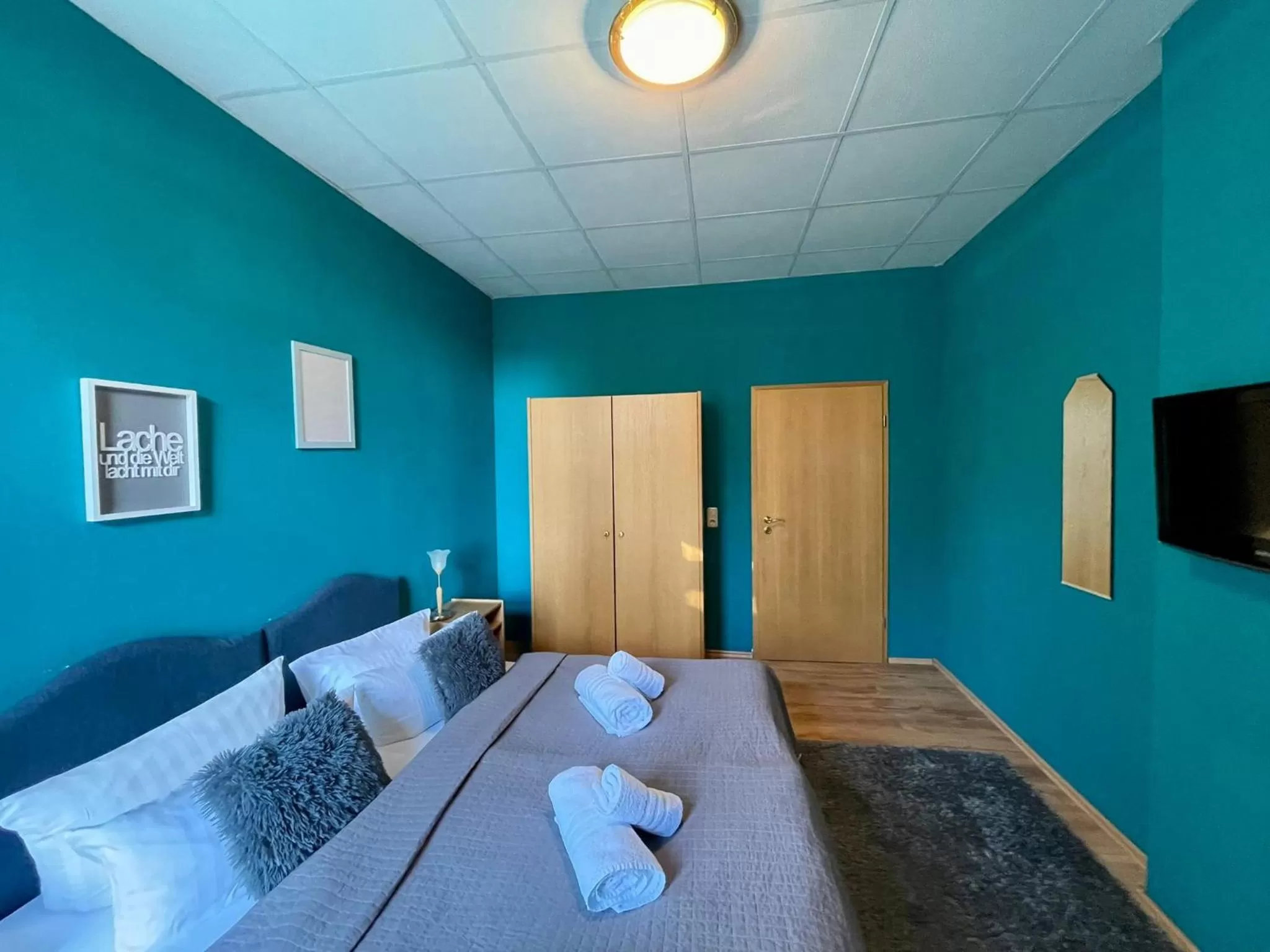 Bedroom, Bed in Parkhotel Waldschlösschen