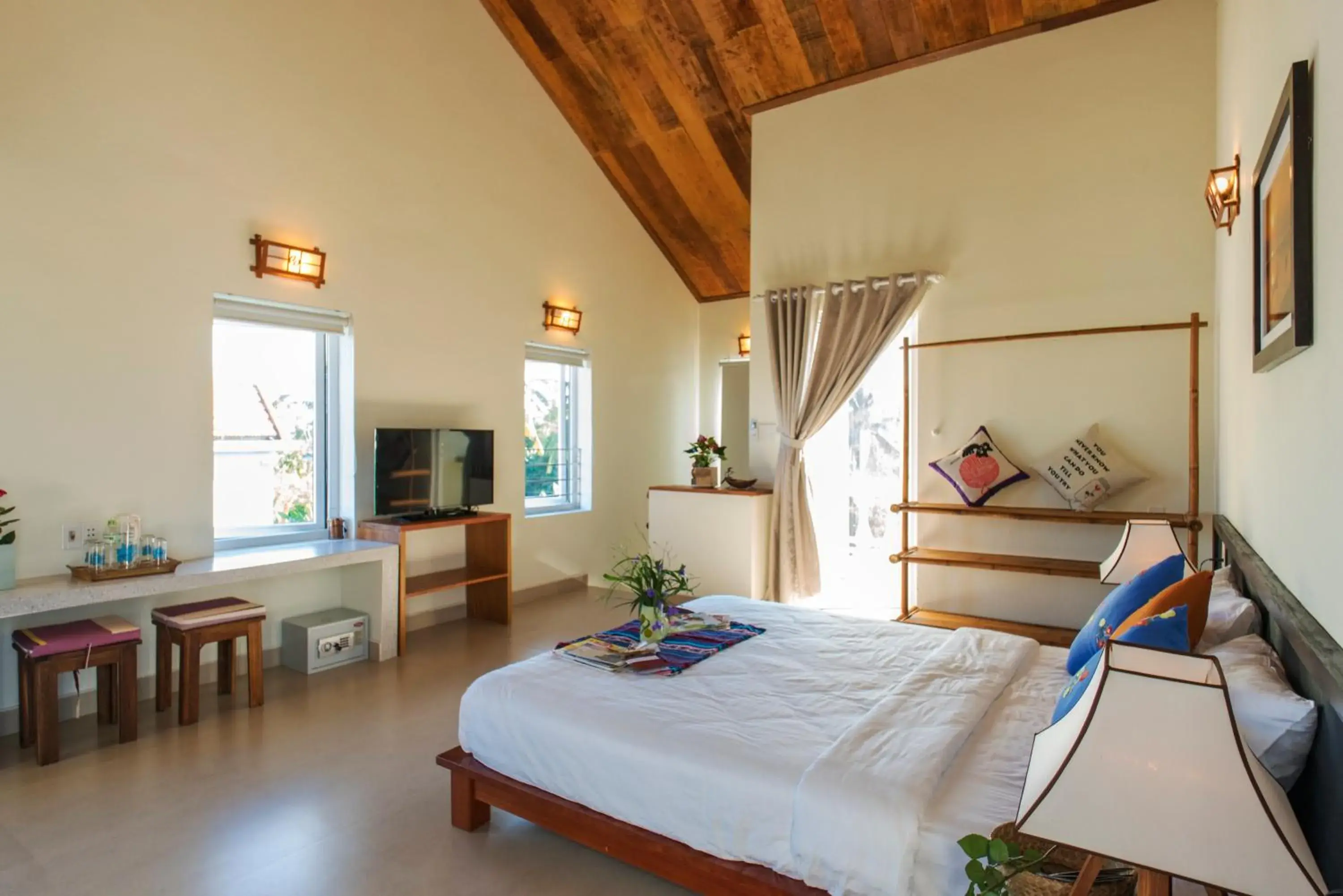 Bedroom in HA Devan Hoian Pool Villa