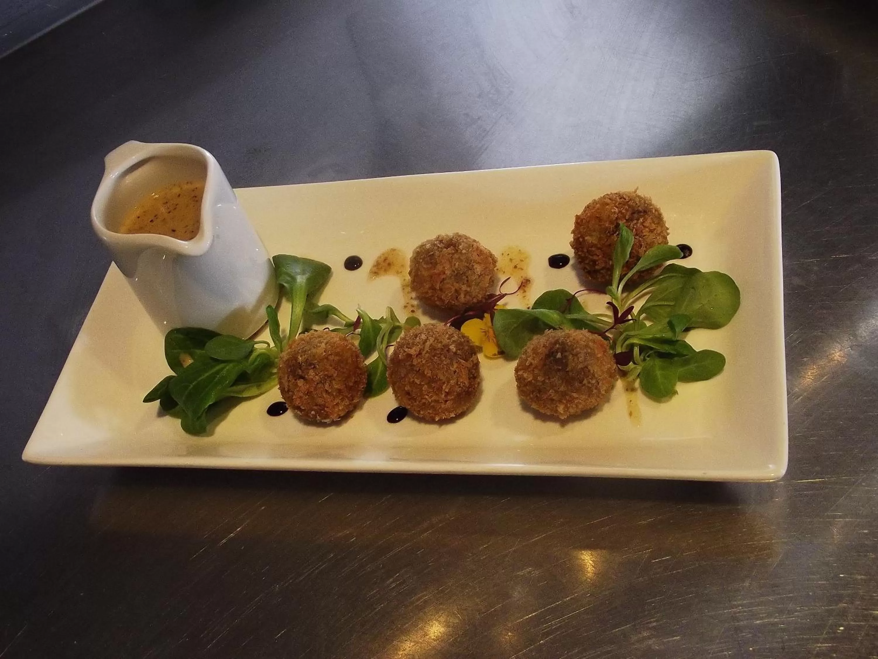 Food close-up in Horizon Hotel