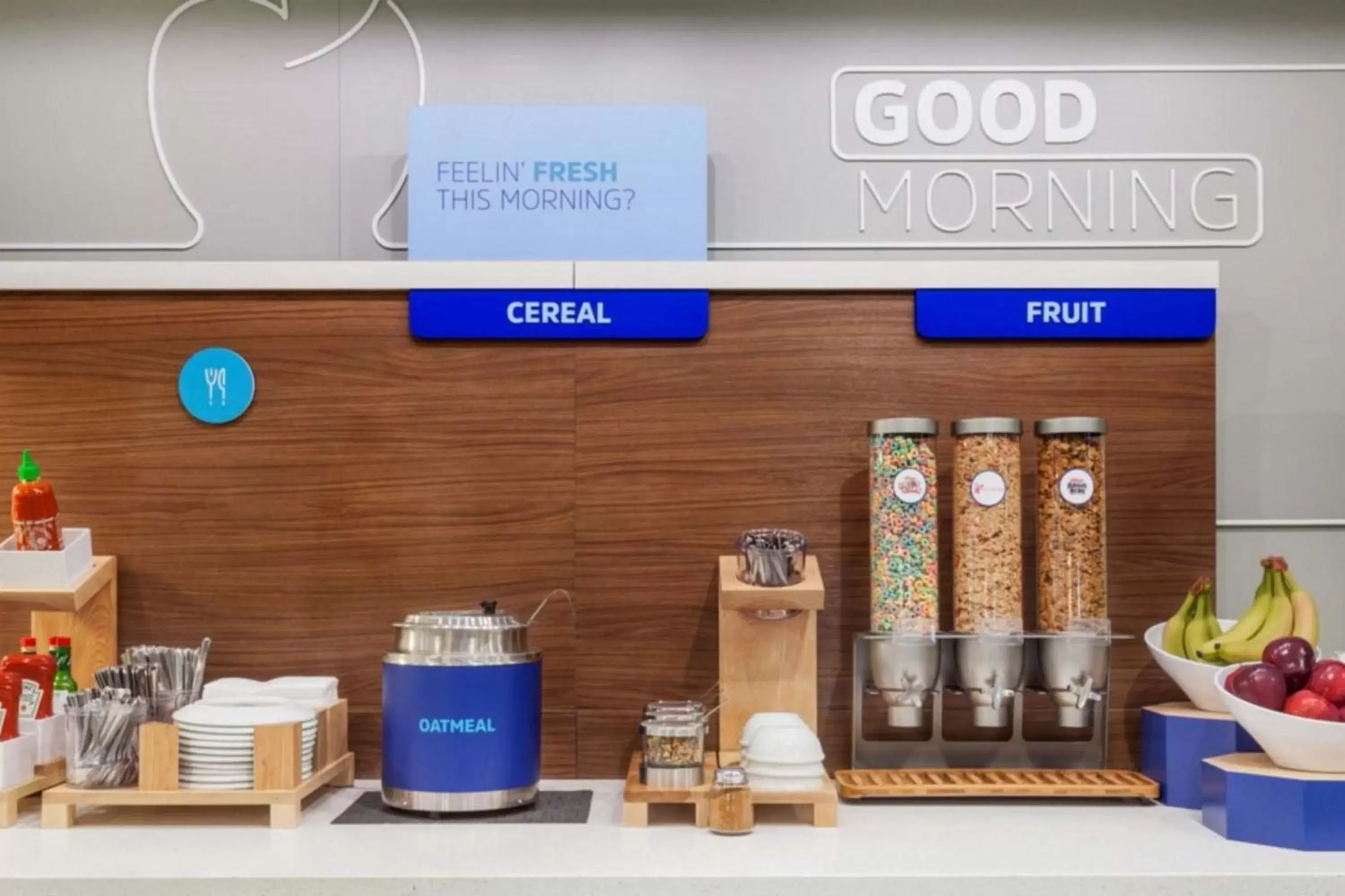 Breakfast in Holiday Inn Express Hotel and Suites Conroe by IHG Breakfast in Holiday Inn Express Hotel and Suites Conroe by IHG