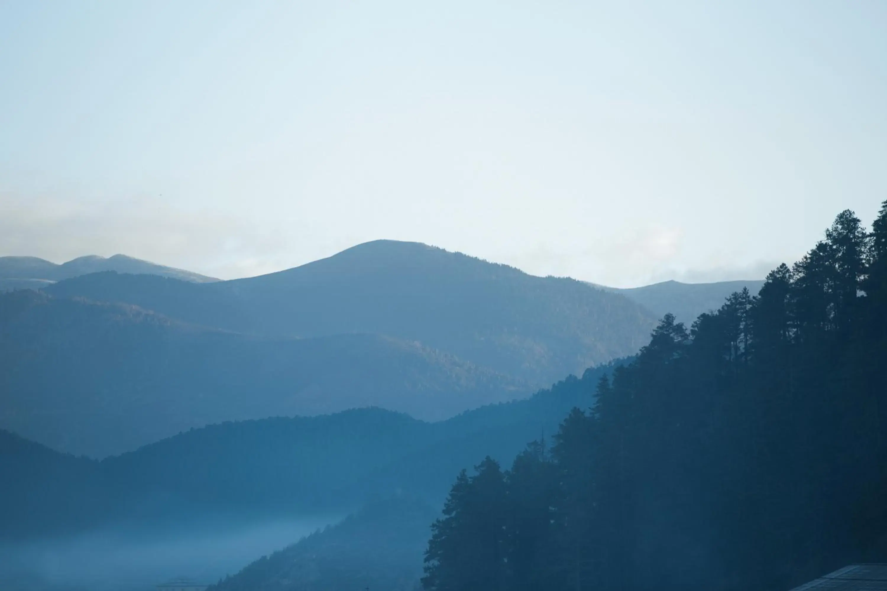 Mountain View in Banyan Tree Ringha