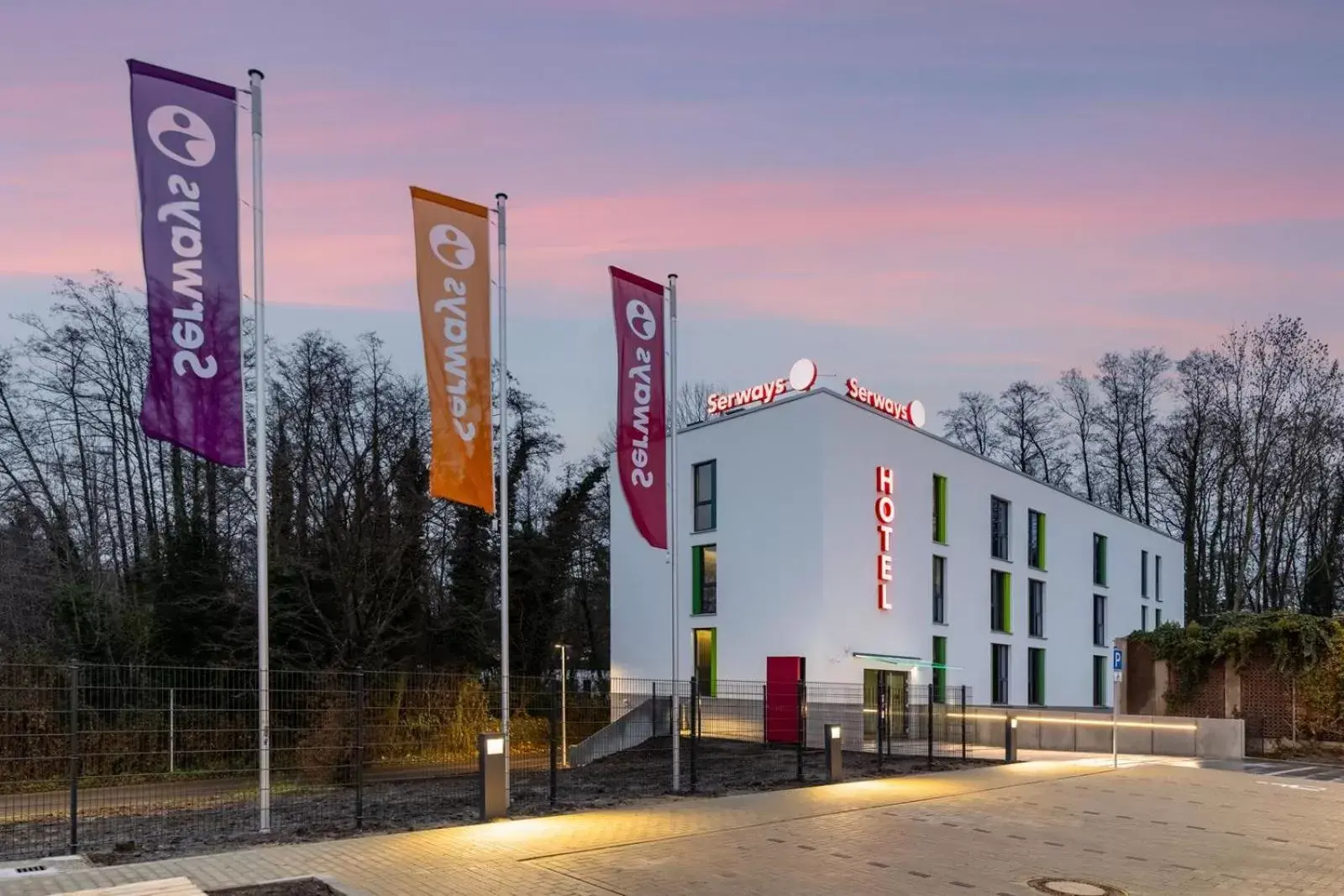 Property building in Serways Hotel Hösel Property building in Serways Hotel Hösel