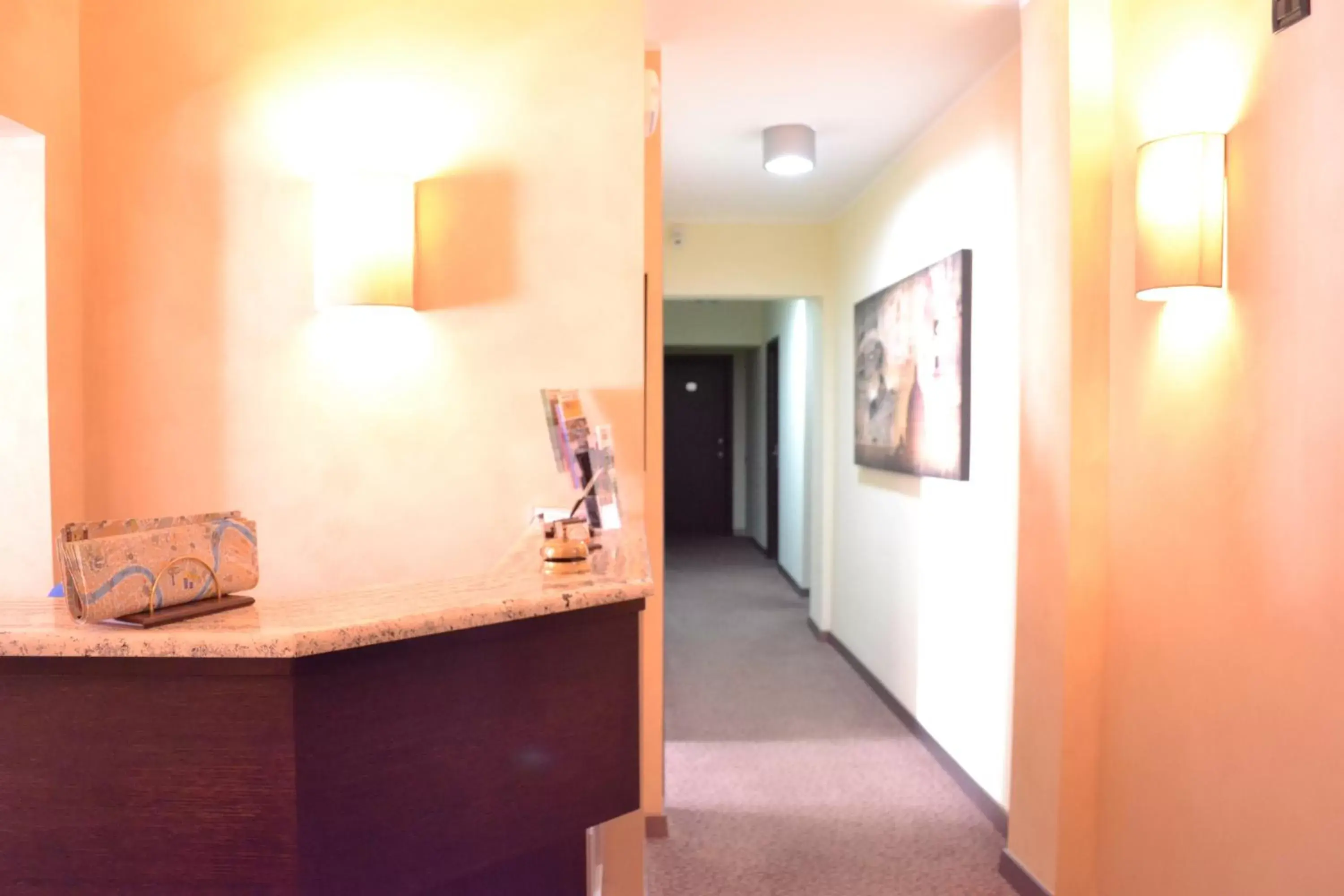 Lobby or reception in Hotel Nautilus Lobby or reception in Hotel Nautilus