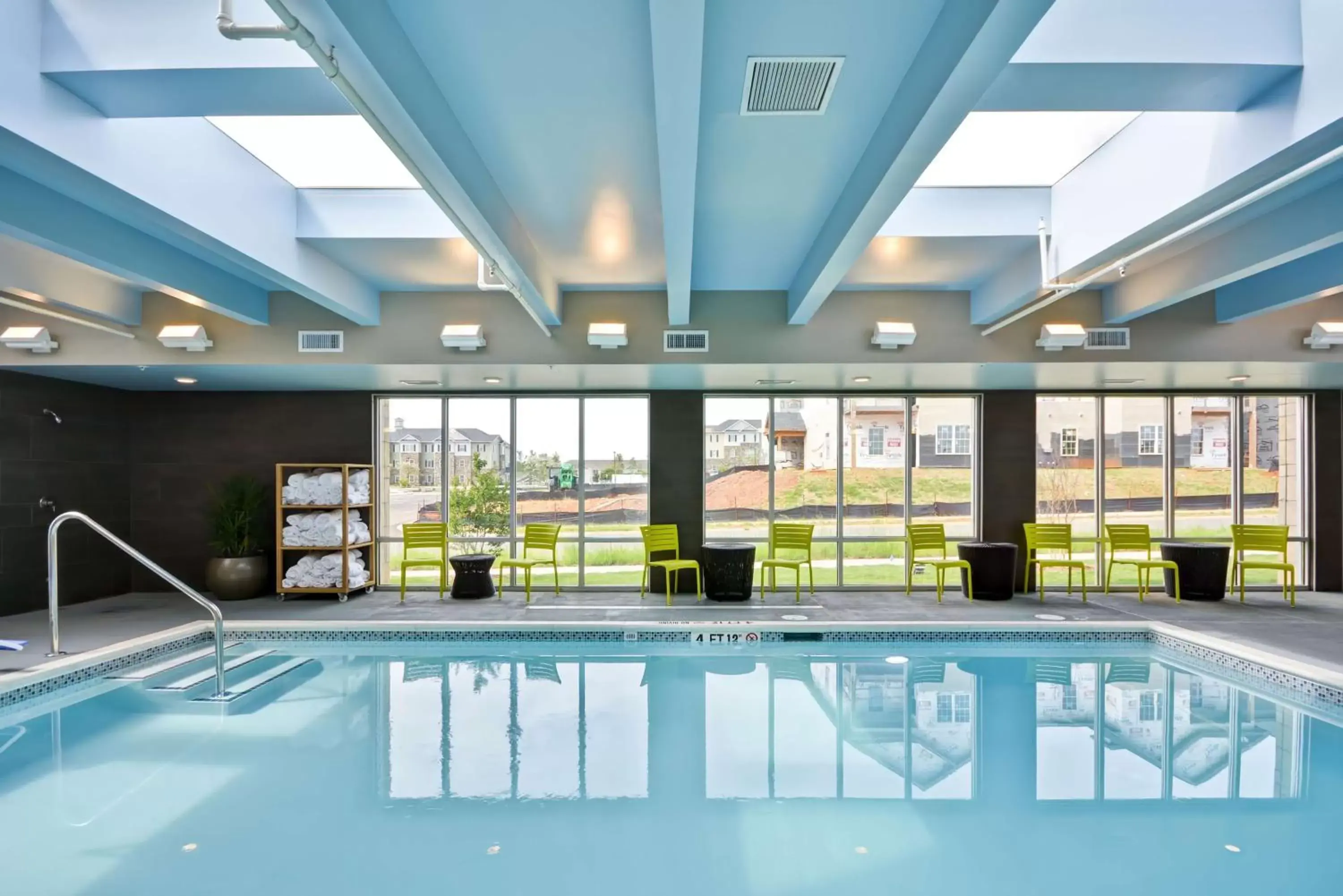 Pool view in Home2 Suites By Hilton Rock Hill Pool view in Home2 Suites By Hilton Rock Hill