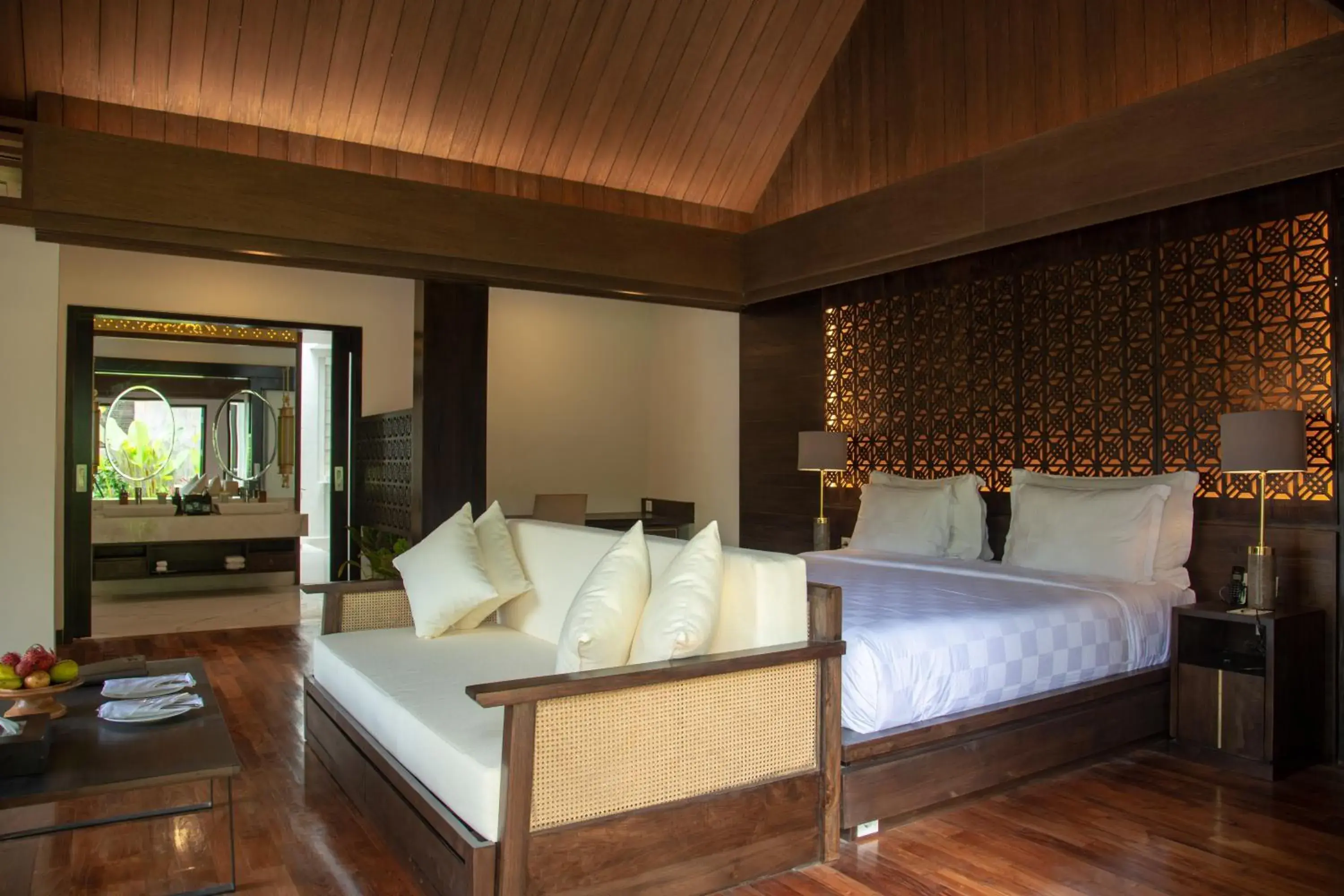 Bedroom, Bed in The Samaya Ubud Villas