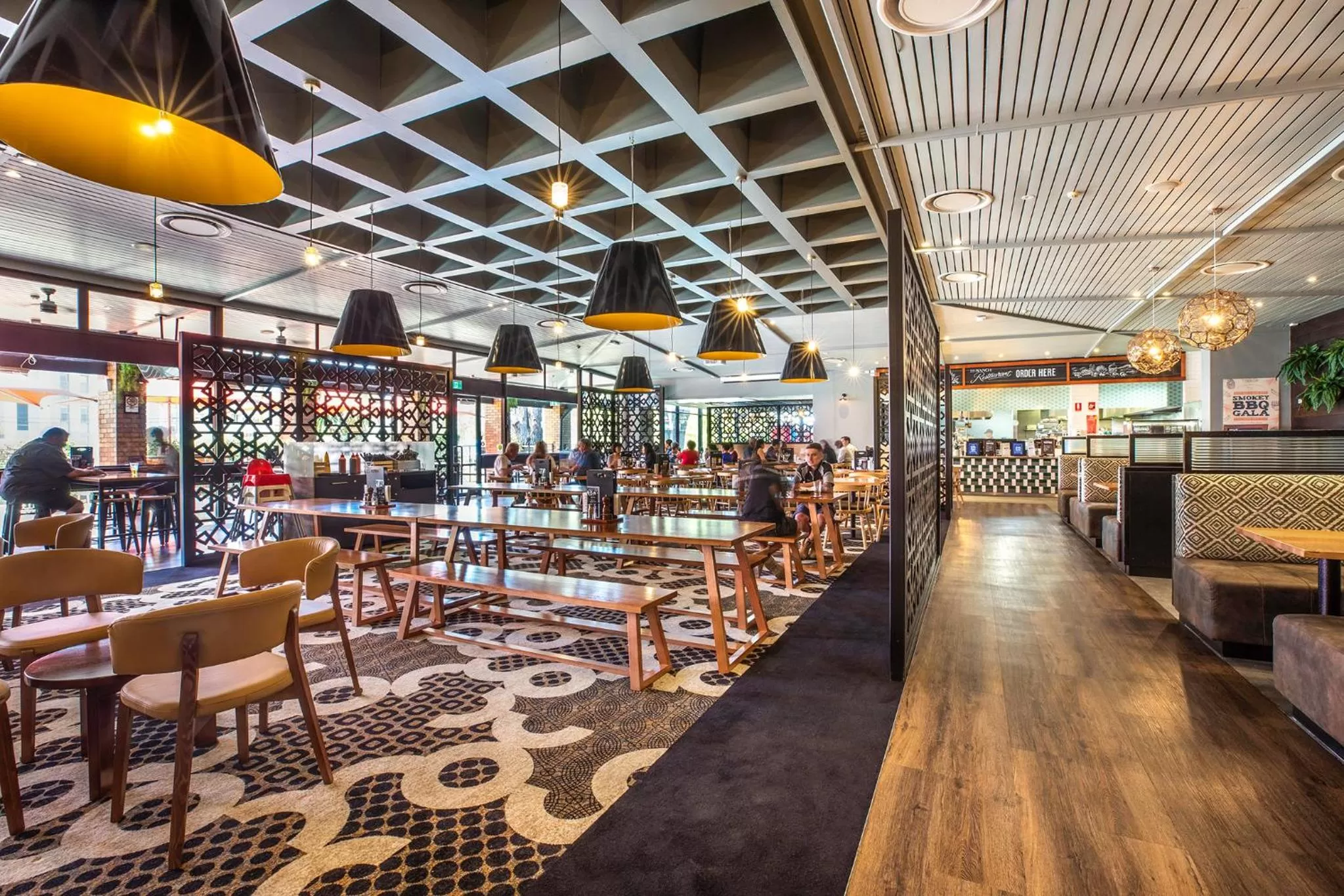 Restaurant/places to eat in Nightcap at the Ranch Hotel