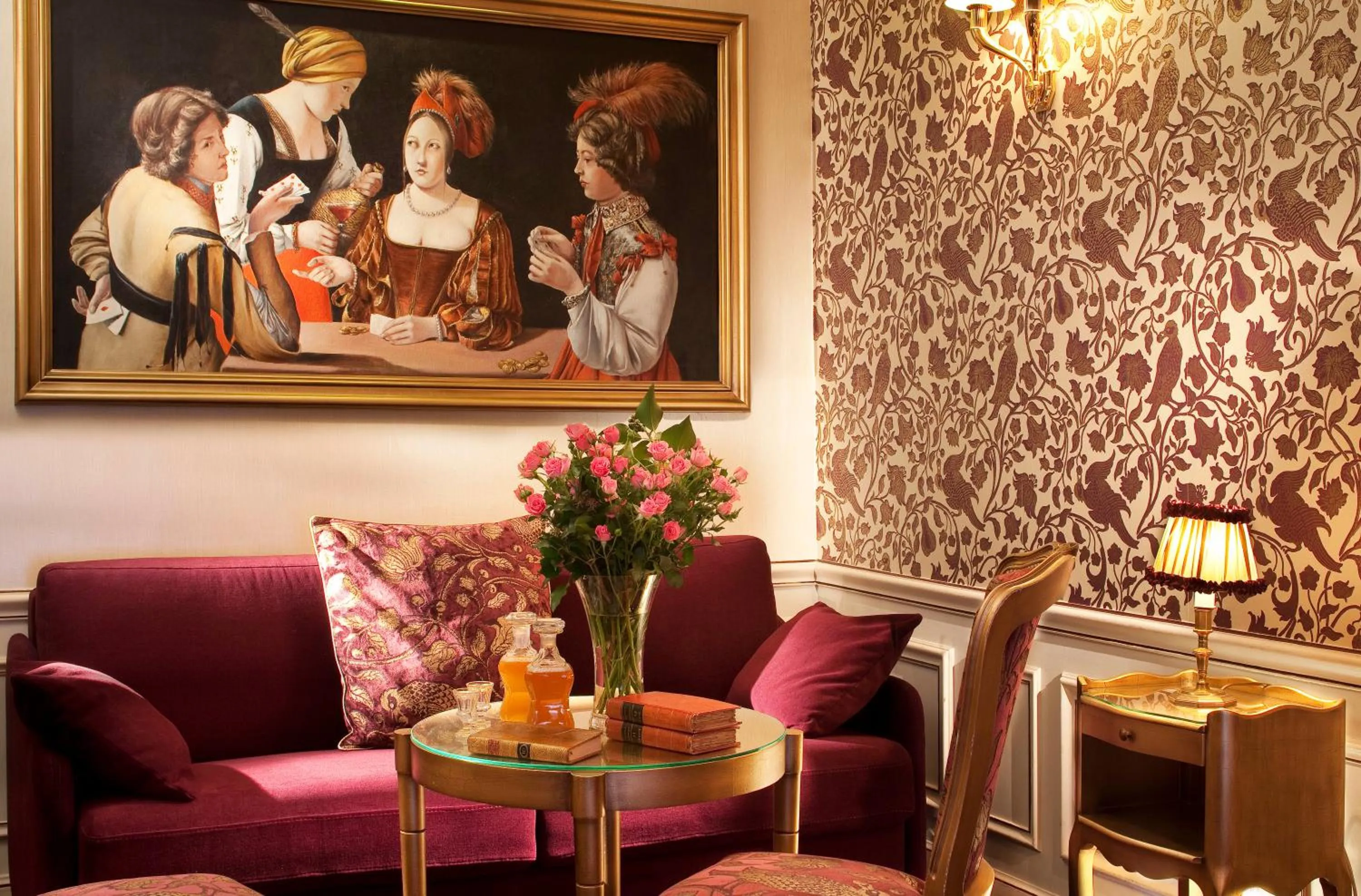 Seating area in Hotel & Spa Saint-Jacques