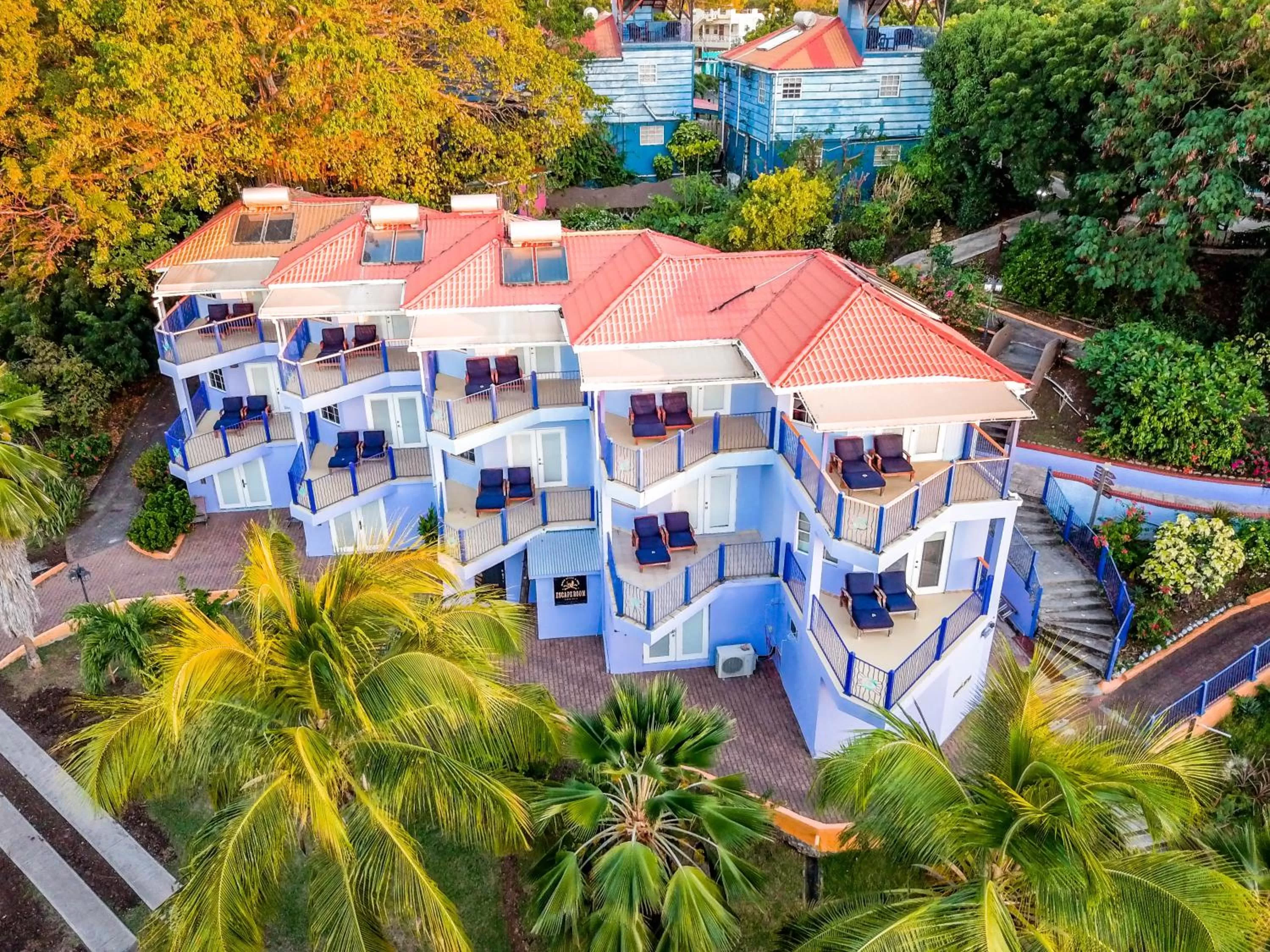 Bird's eye view in True Blue Bay Resort
