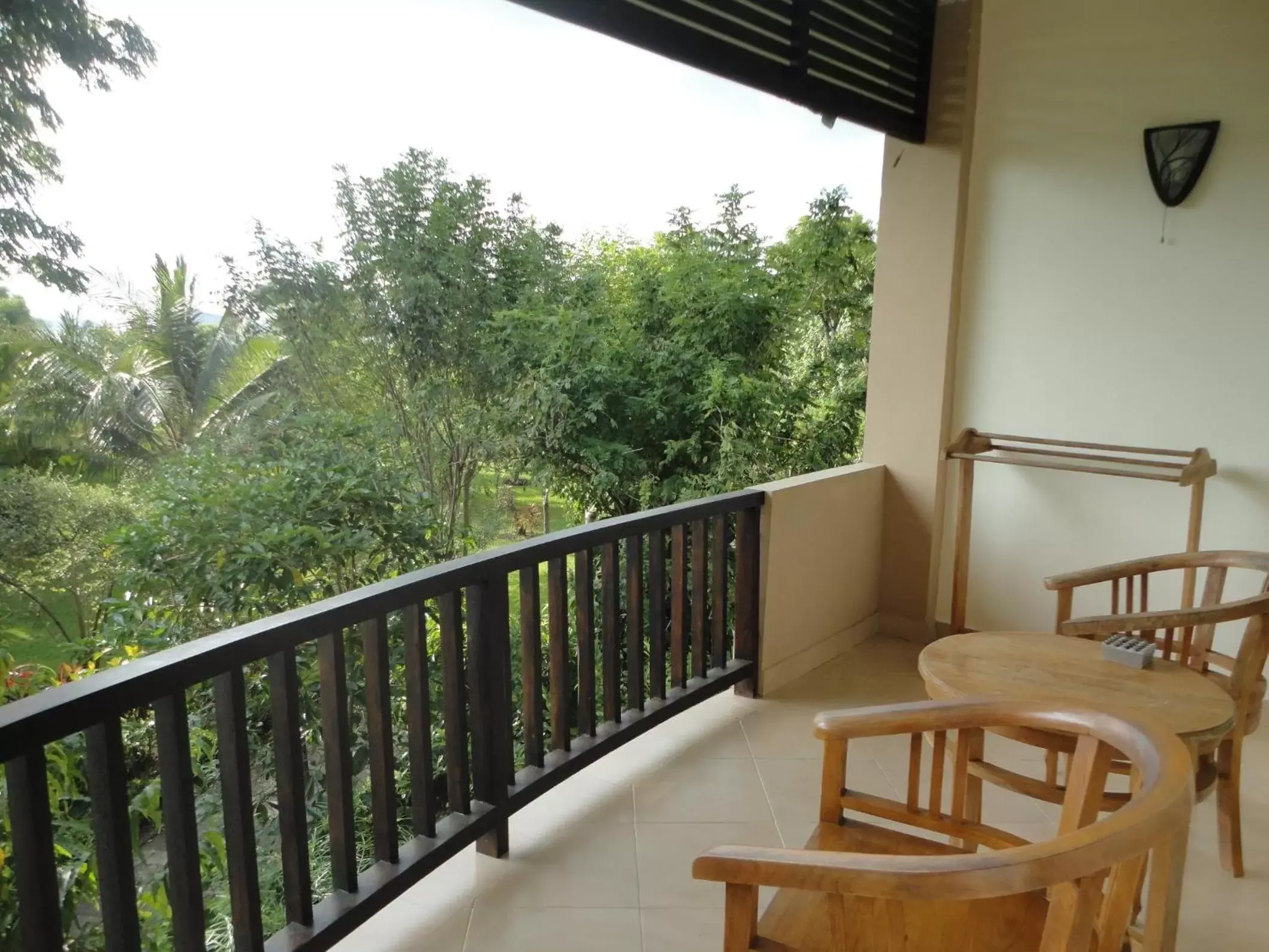 Balcony/Terrace in Puri Sari Beach Hotel