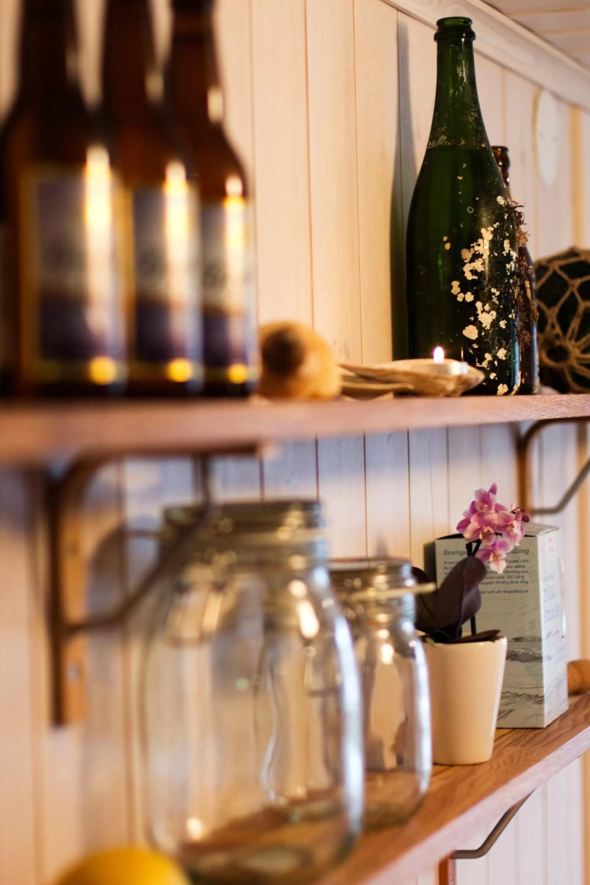 Decorative detail in Everts Sjöbods Bed & Breakfast