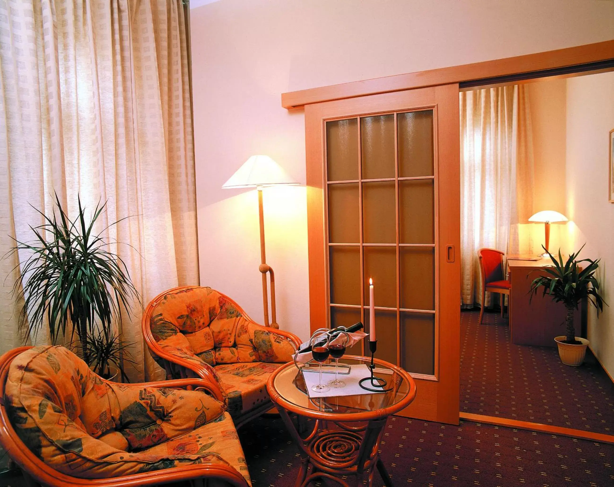 Seating Area in Wellness Hotel Jean De Carro