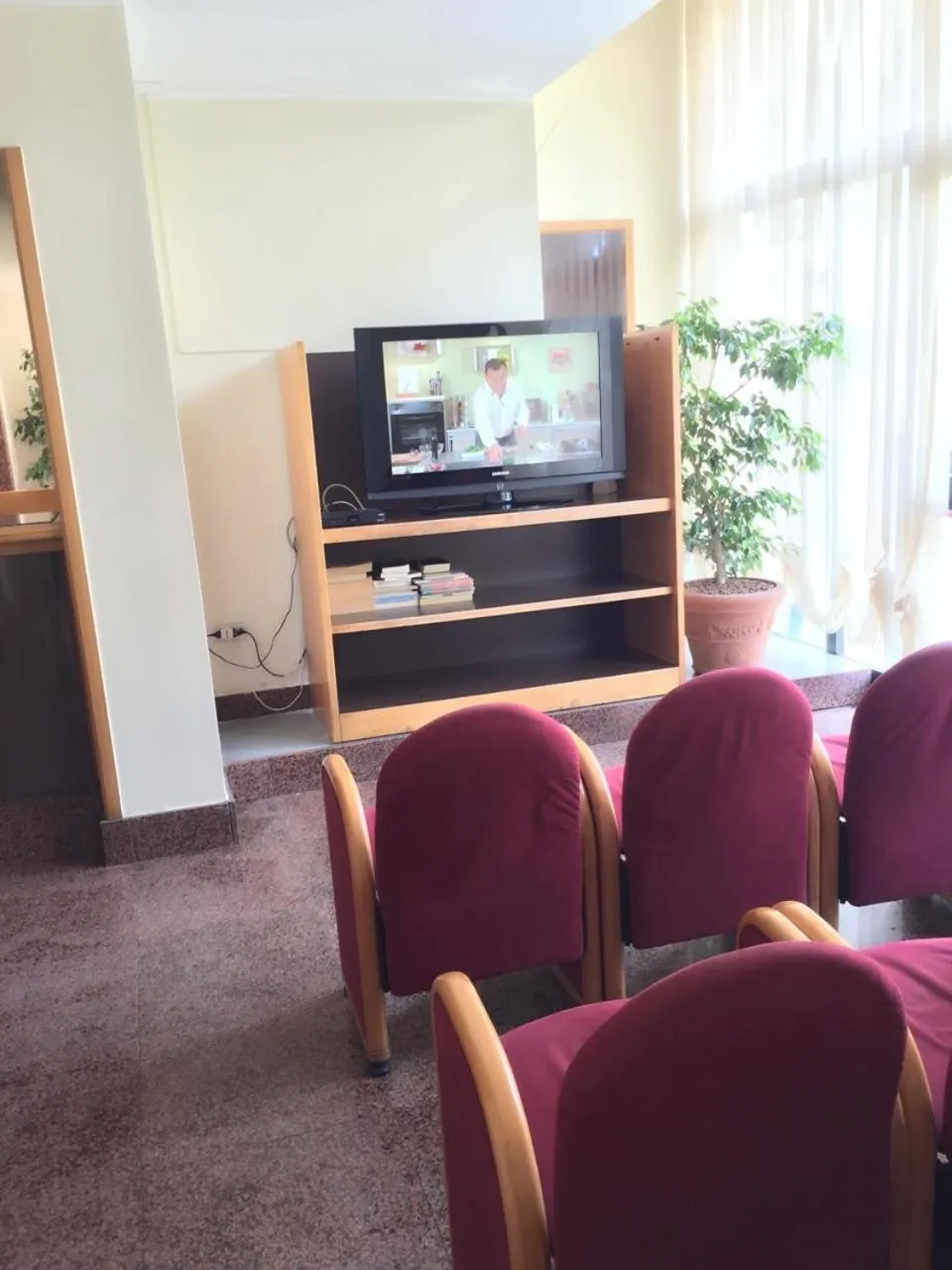 Communal lounge/ TV room in Hotel Giardino degli Aranci