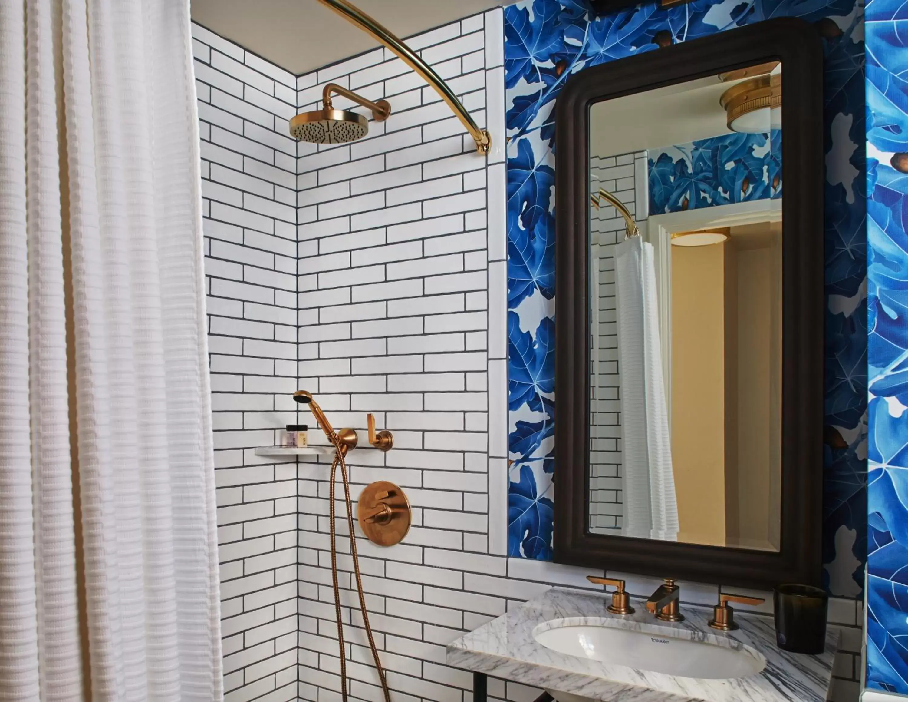 Shower, Bathroom in Hotel Figueroa, Unbound Collection by Hyatt