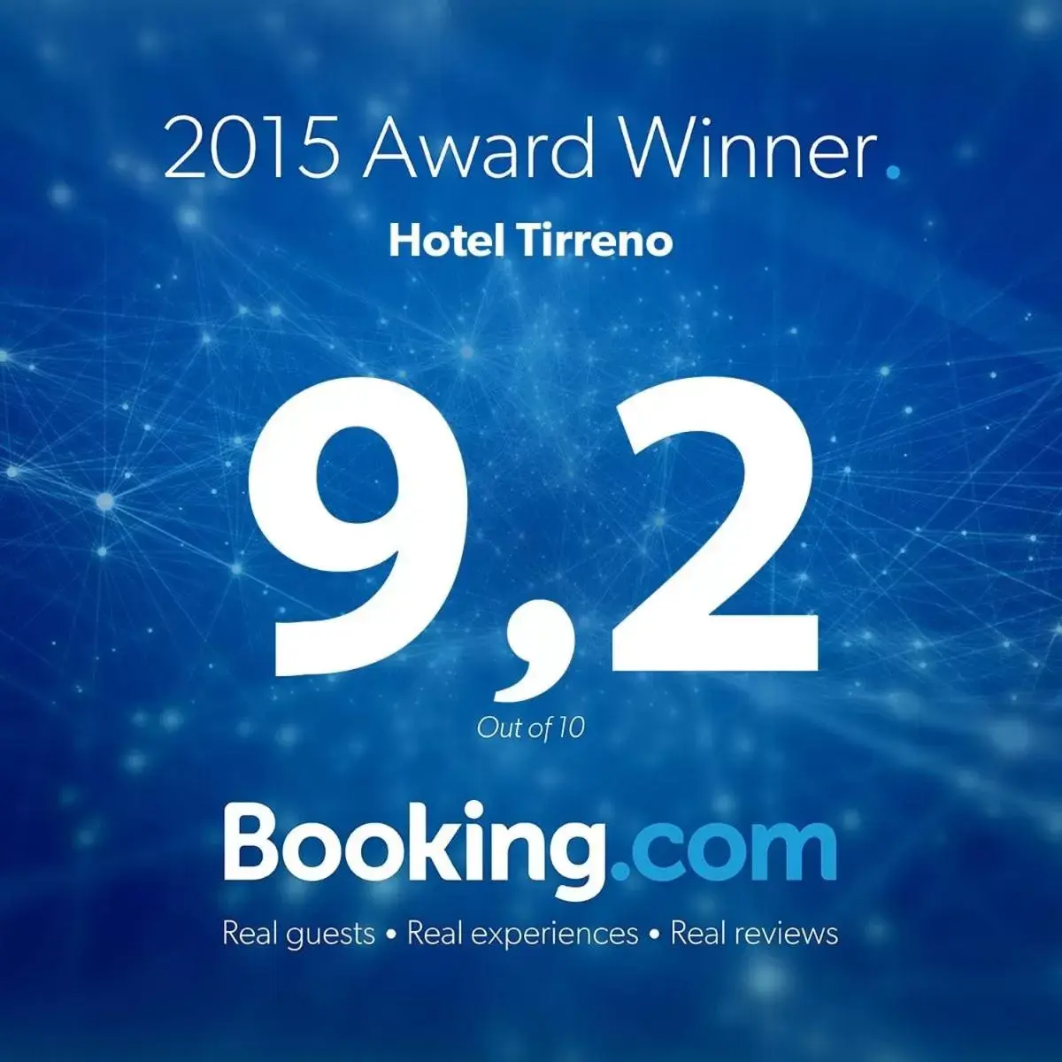 Certificate/Award in Hotel Tirreno Formia