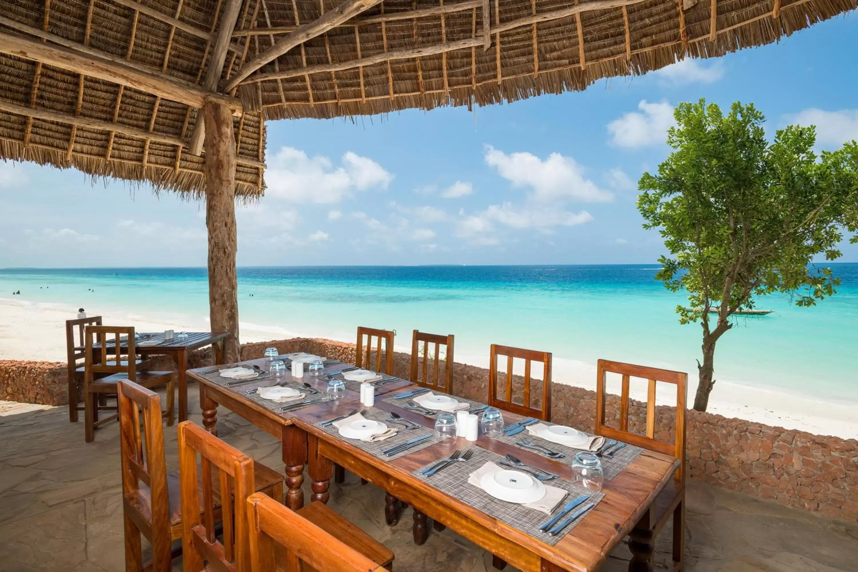 Restaurant/Places to Eat in Sandies Baobab Beach Zanzibar